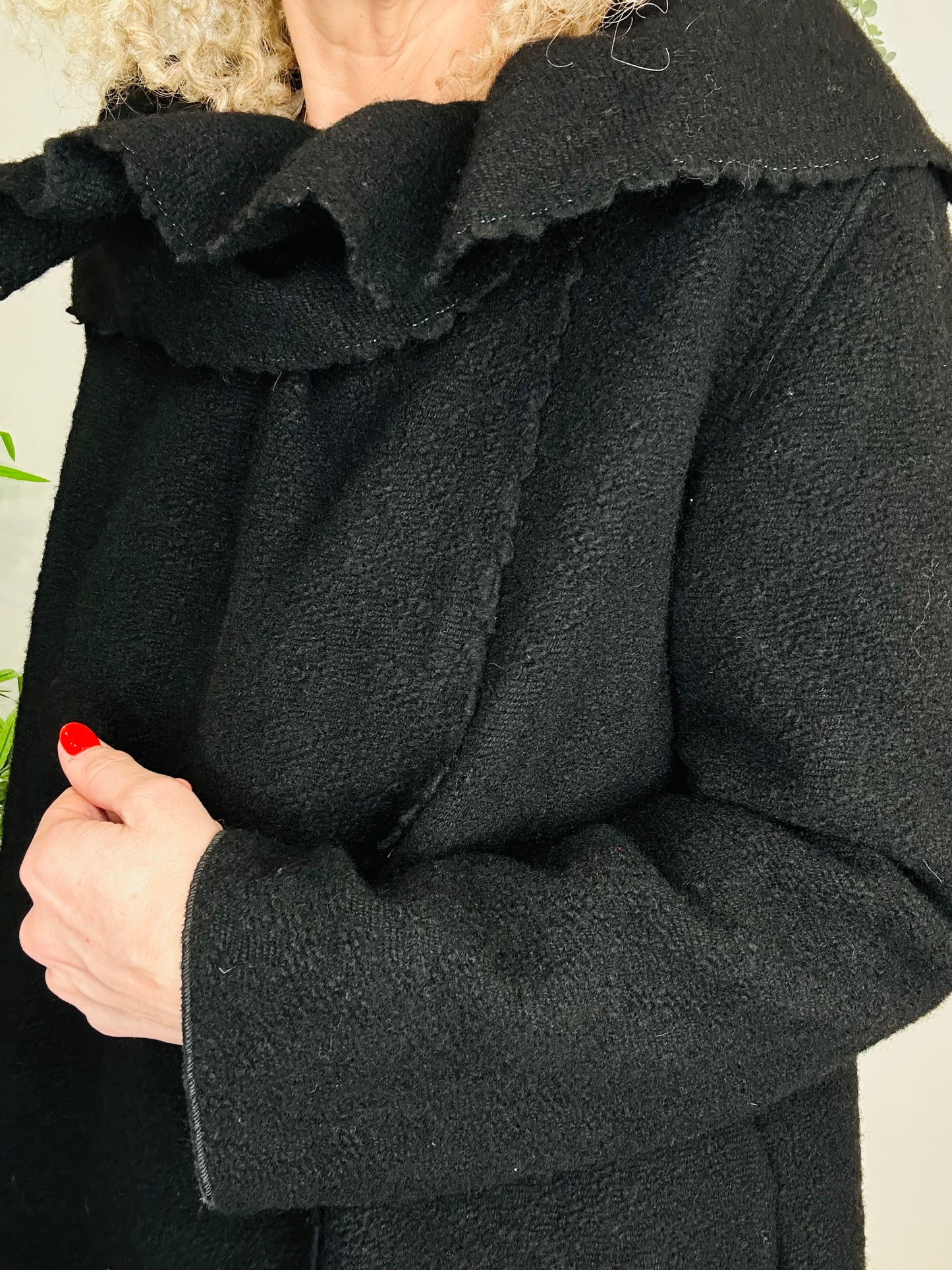 Wool Coat - Size 36
