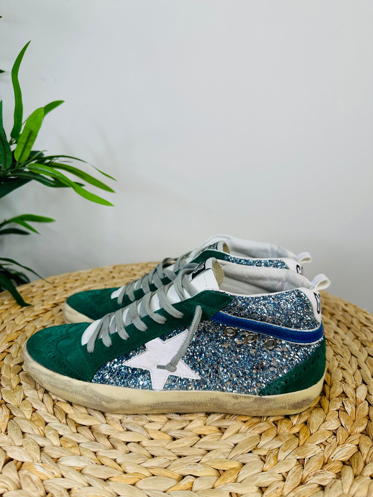 Glitter Midstar Trainers - Size 39