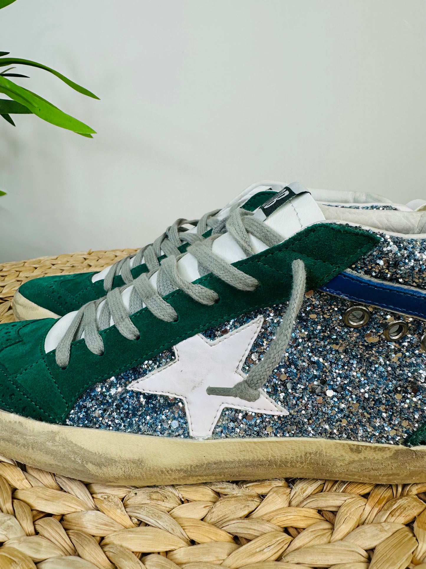 Glitter Midstar Trainers - Size 39