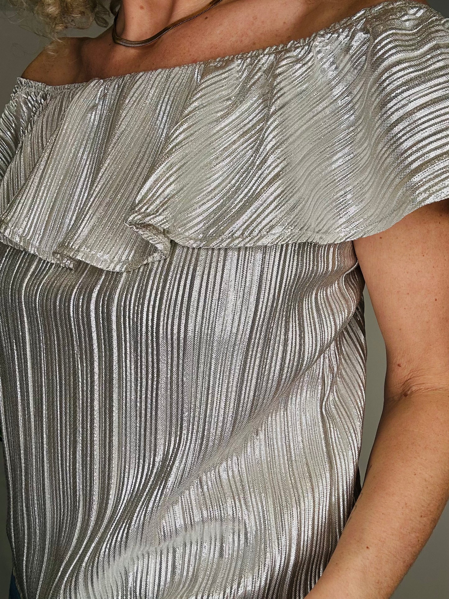 Plisse Top - Size 12