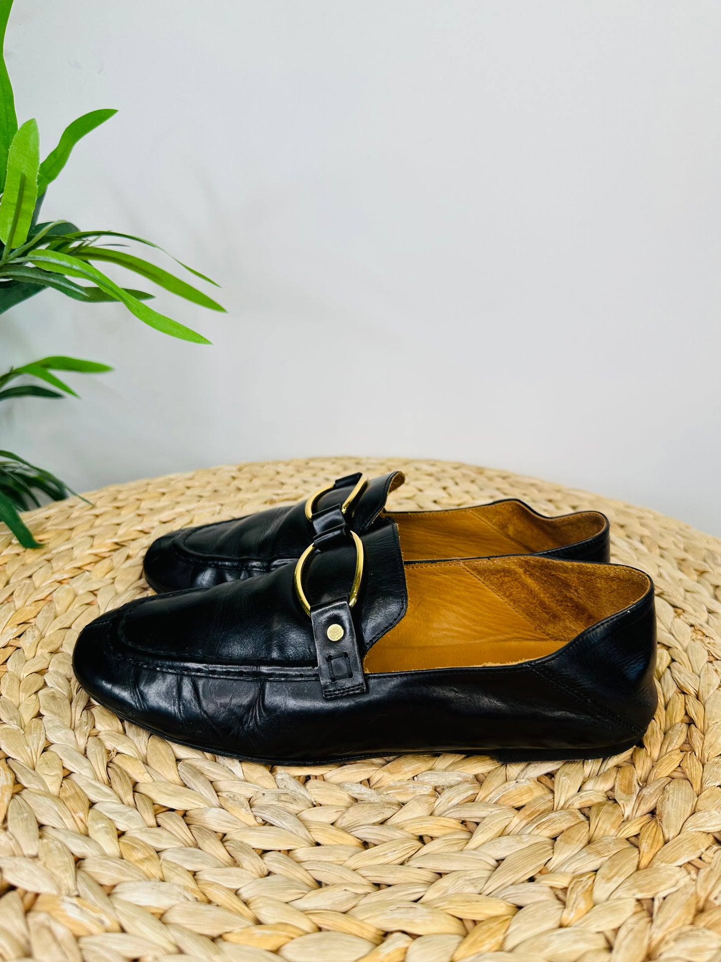 Ferlyn Leather Loafers - Size 38