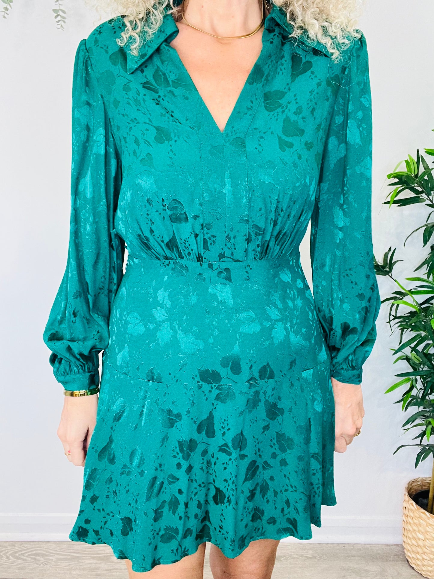 Patterned Indy Dress - Size S
