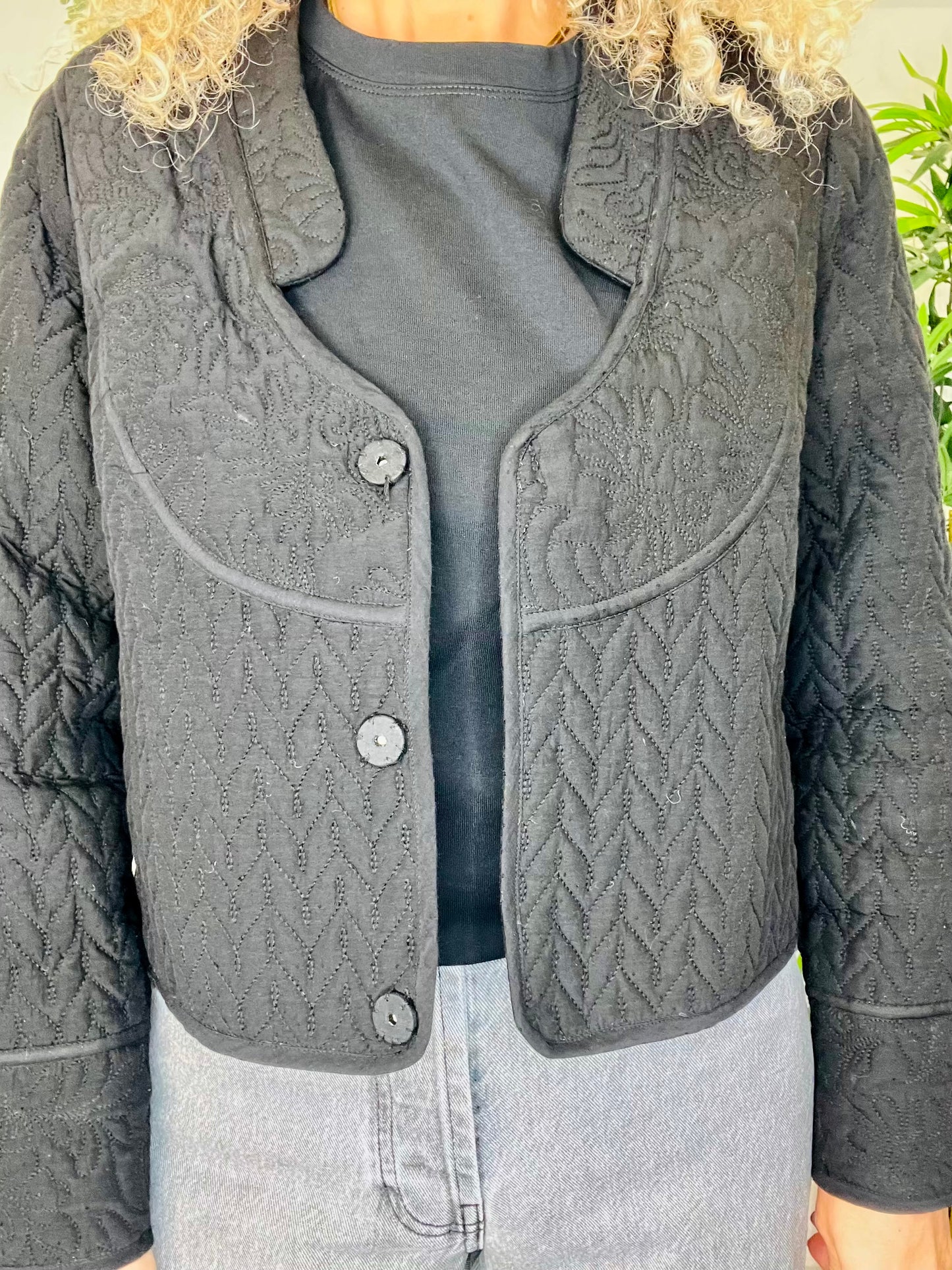 Quilted Jacket - Size 34