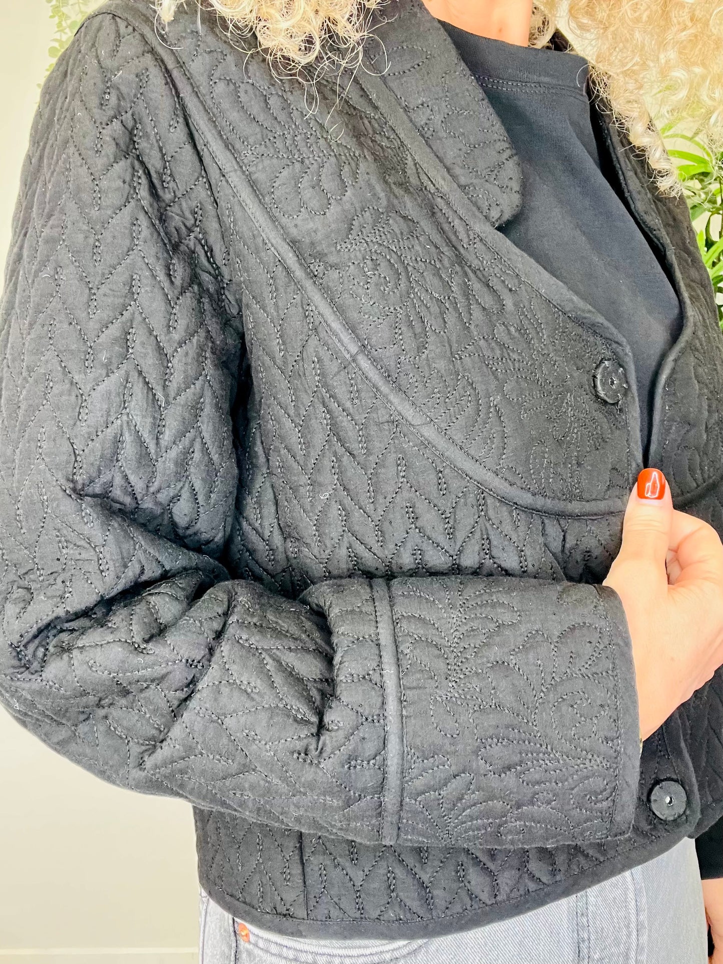 Quilted Jacket - Size 34