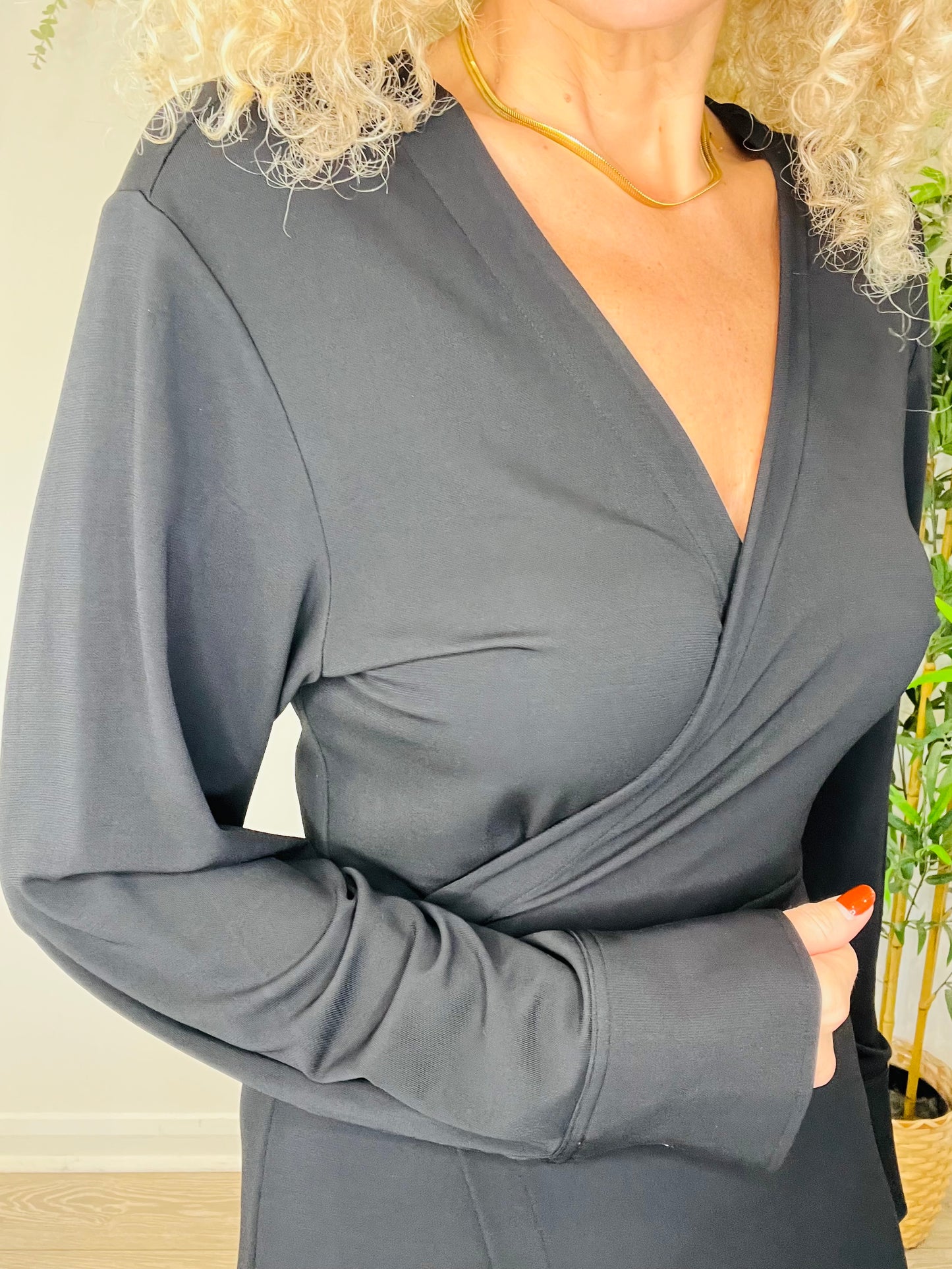 Maxi Wrap Dress - Size M
