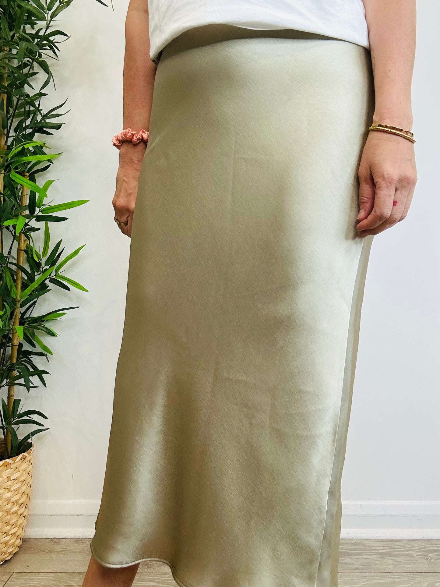 Saagneta Satin Skirt - Size S