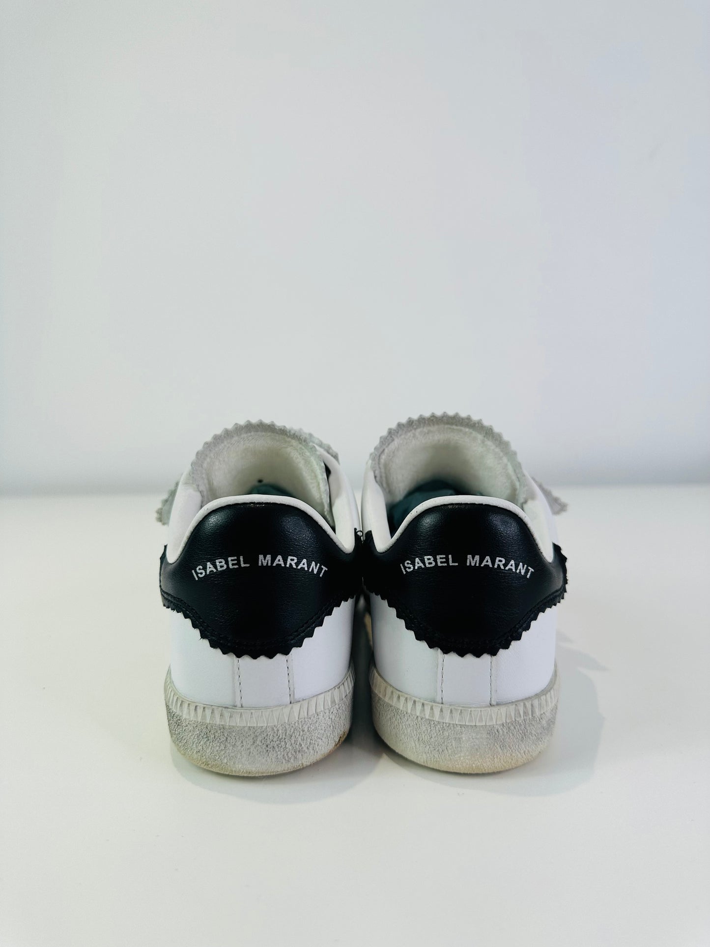 Beth Leather Trainers - Size 37