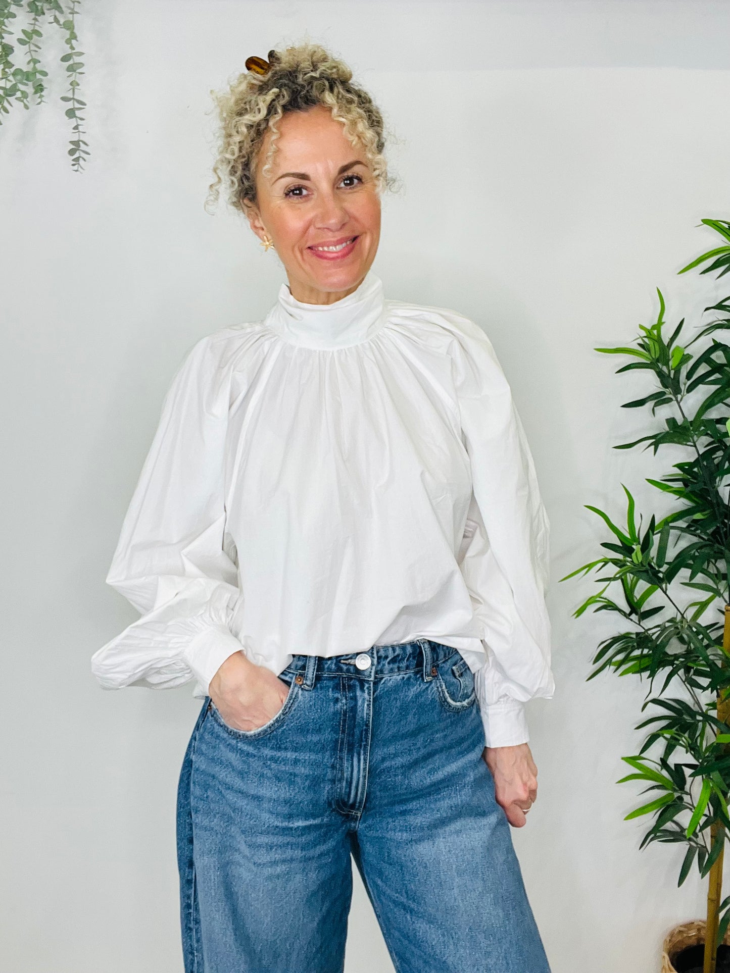 Cotton Blouse - Size 38