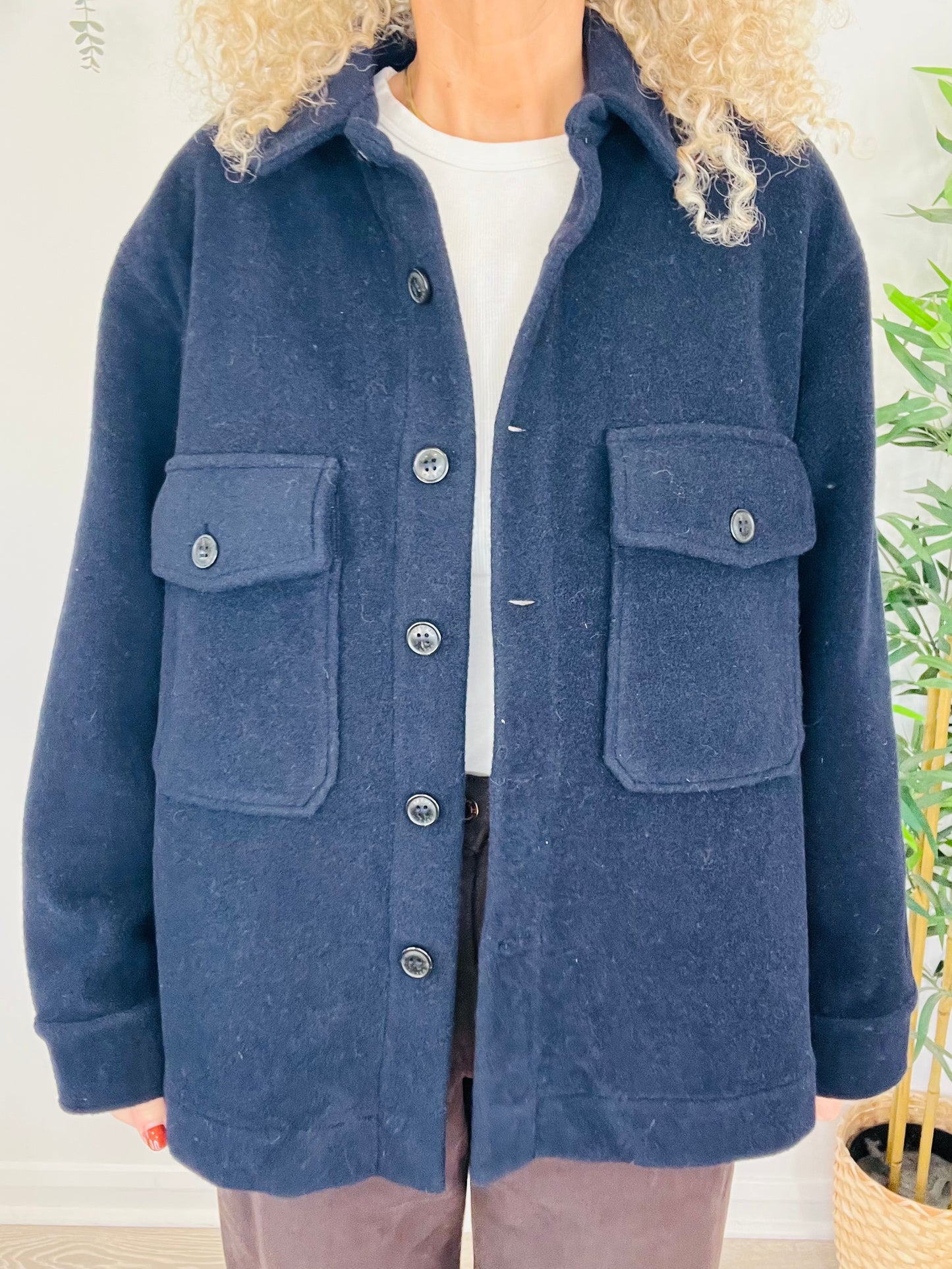 Wool Shacket - Size L
