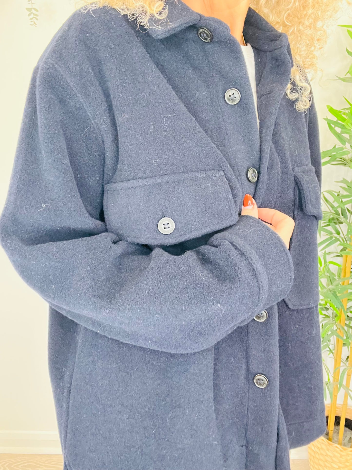 Wool Shacket - Size L