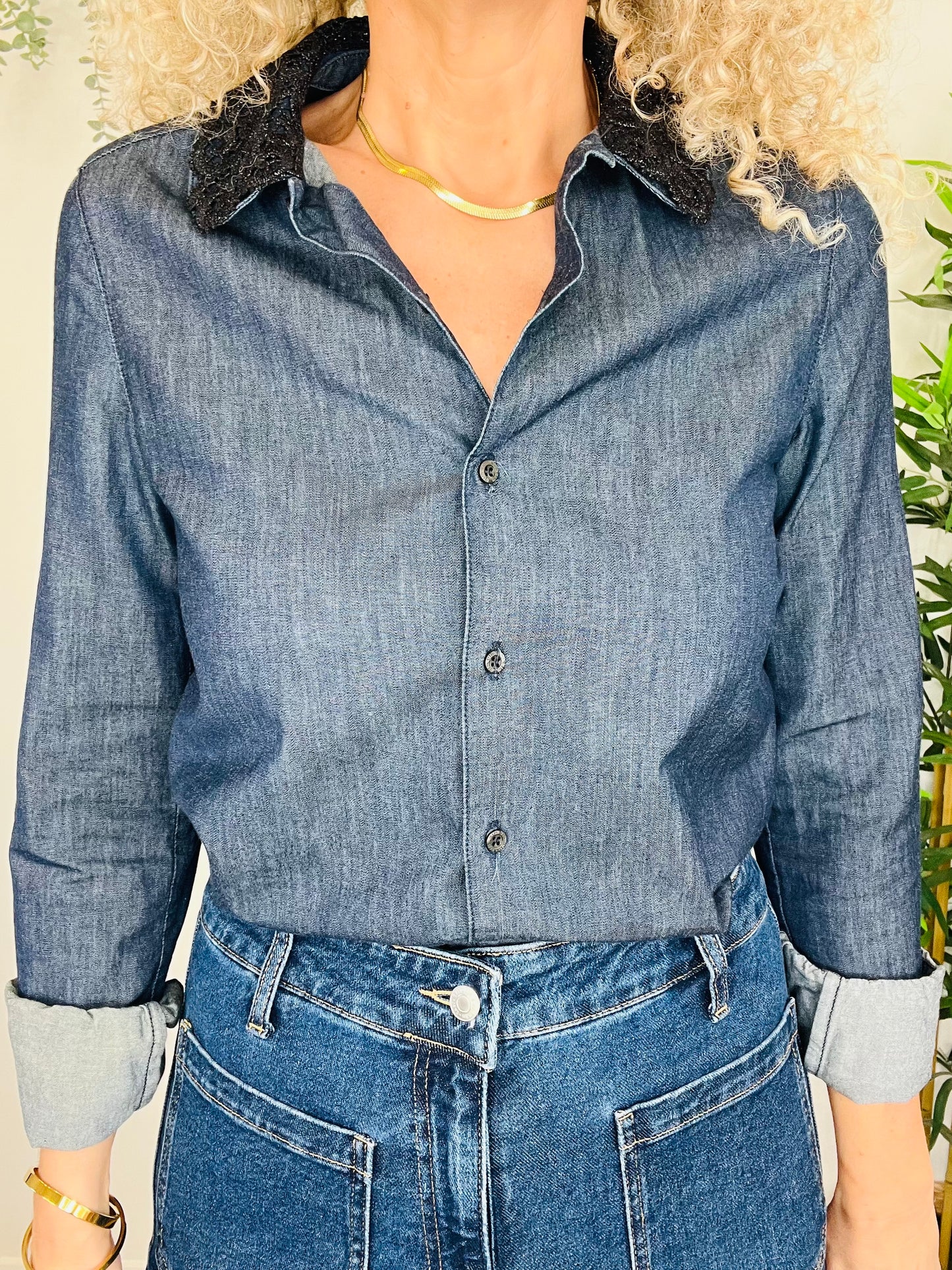 Chambray Shirt - Size 40IT