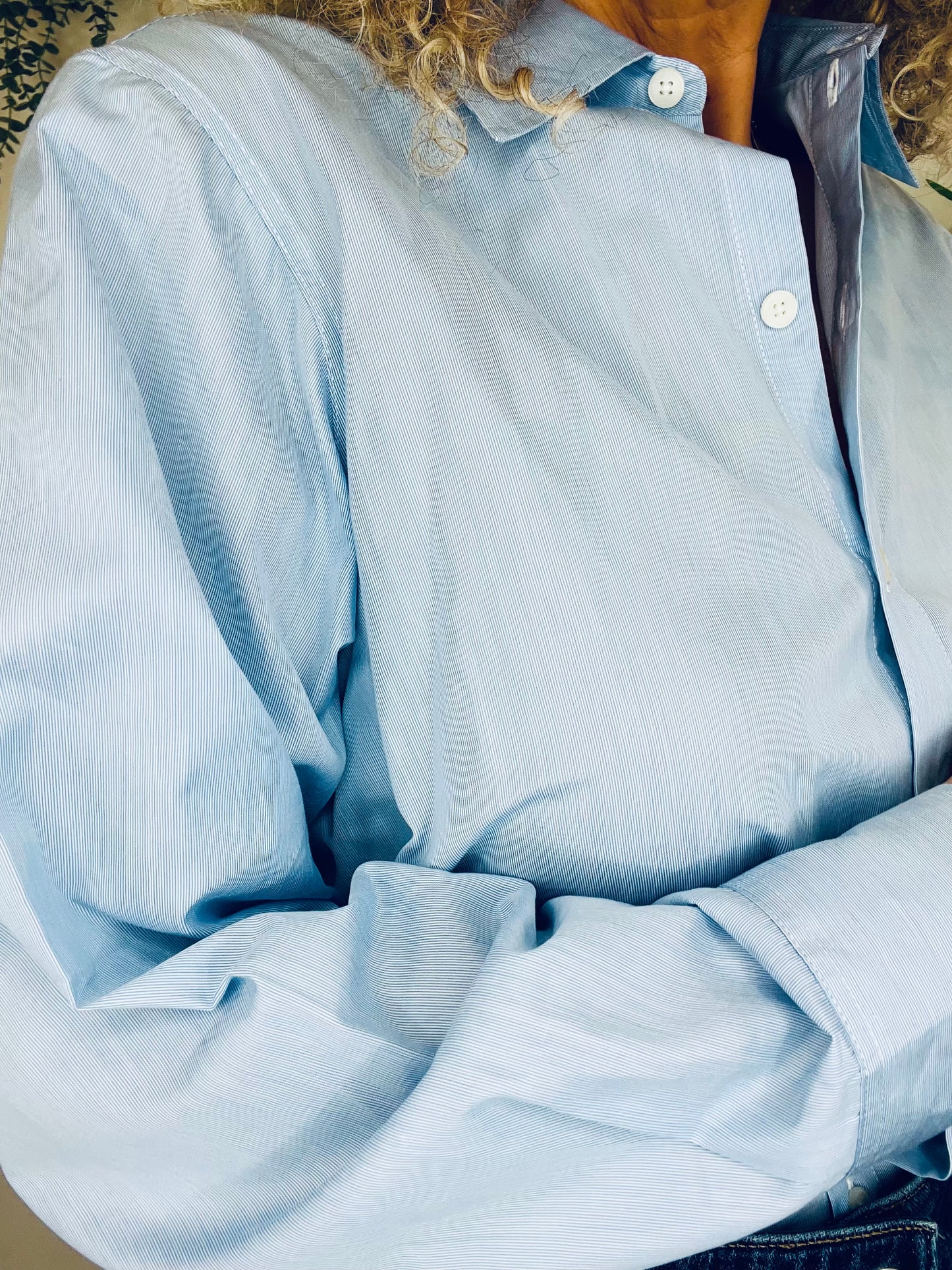 Pinstripe Shirt - Size 10