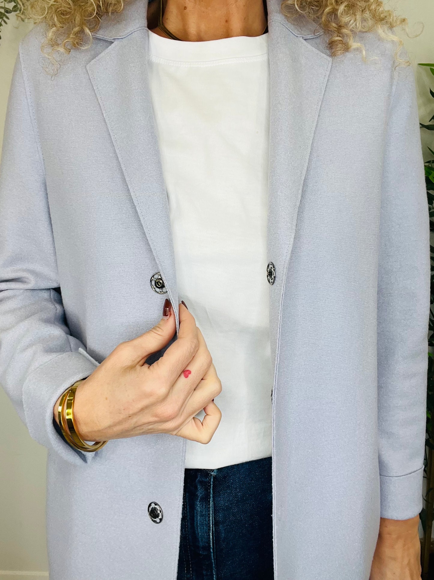 Wool Cocoon Coat - Size 40IT