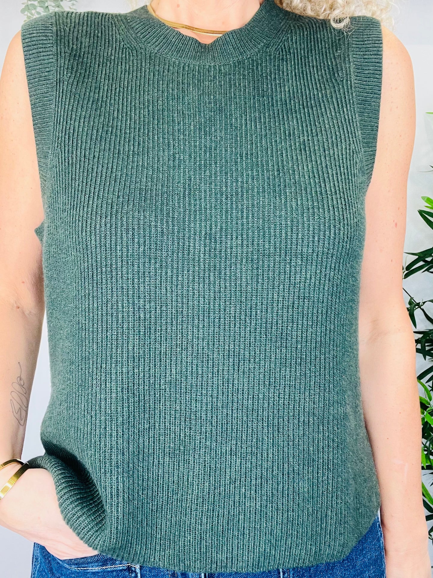Knitted Tank - Size M