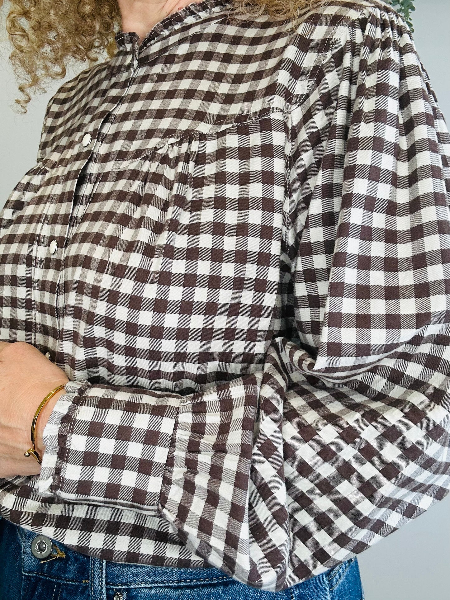 Alanna Check Shirt - Size XL