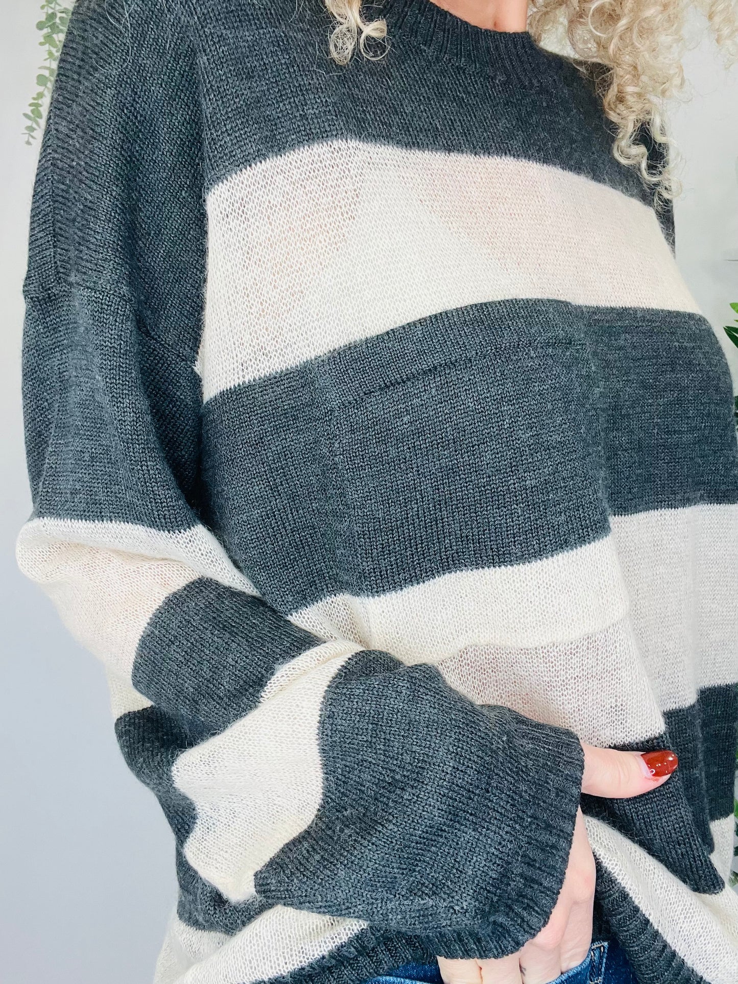 Striped Jumper - Size 4