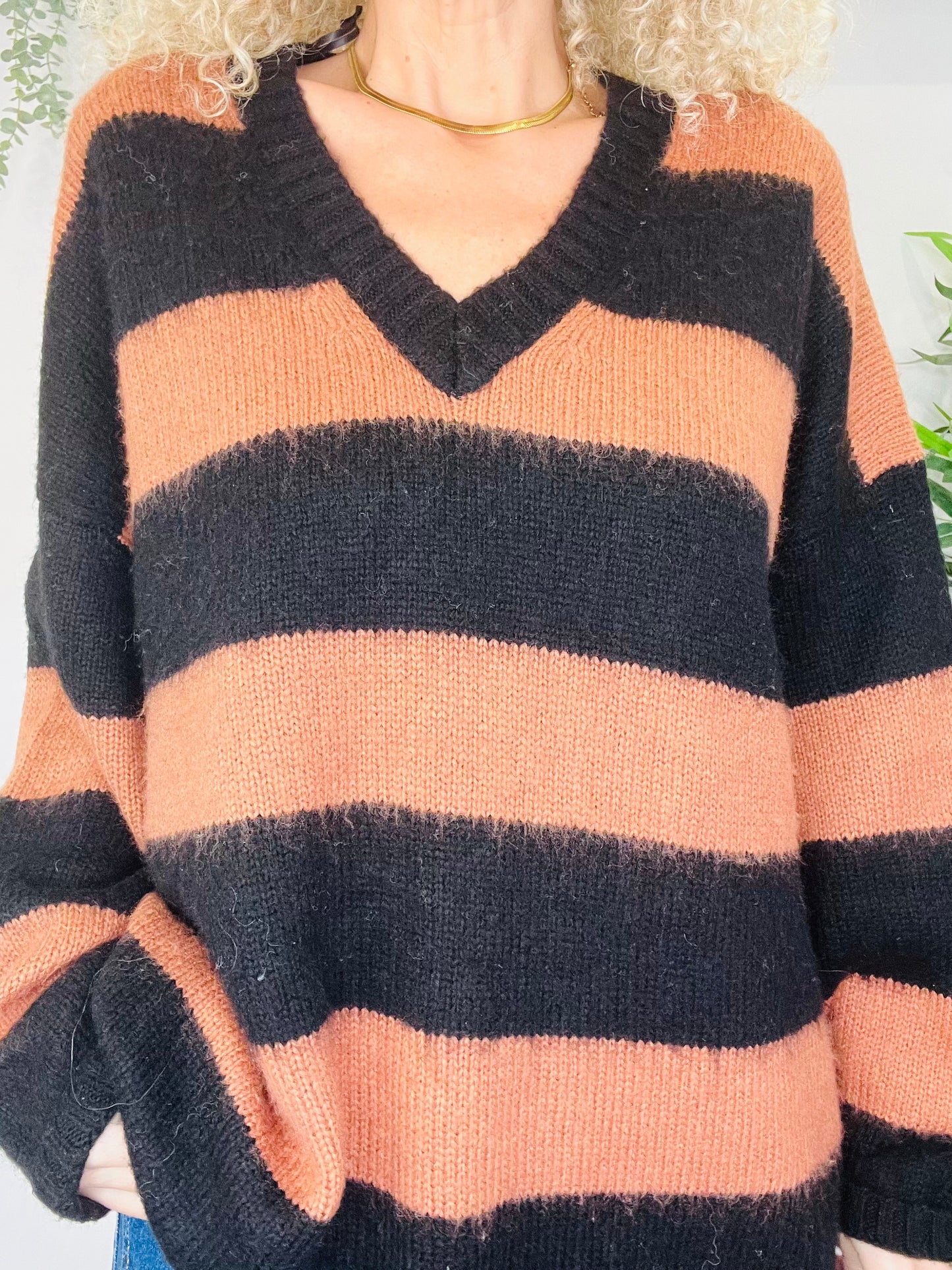 Striped Jumper - Size S
