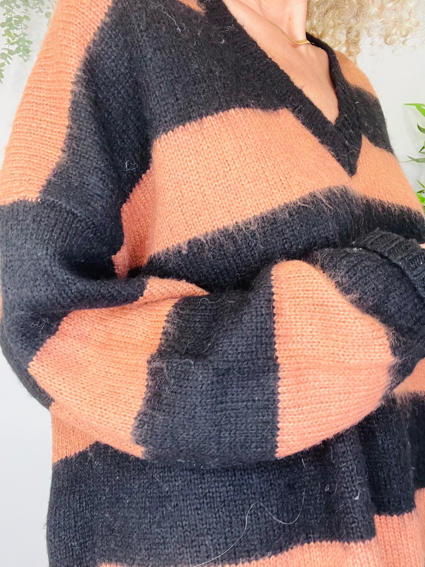 Striped Jumper - Size S