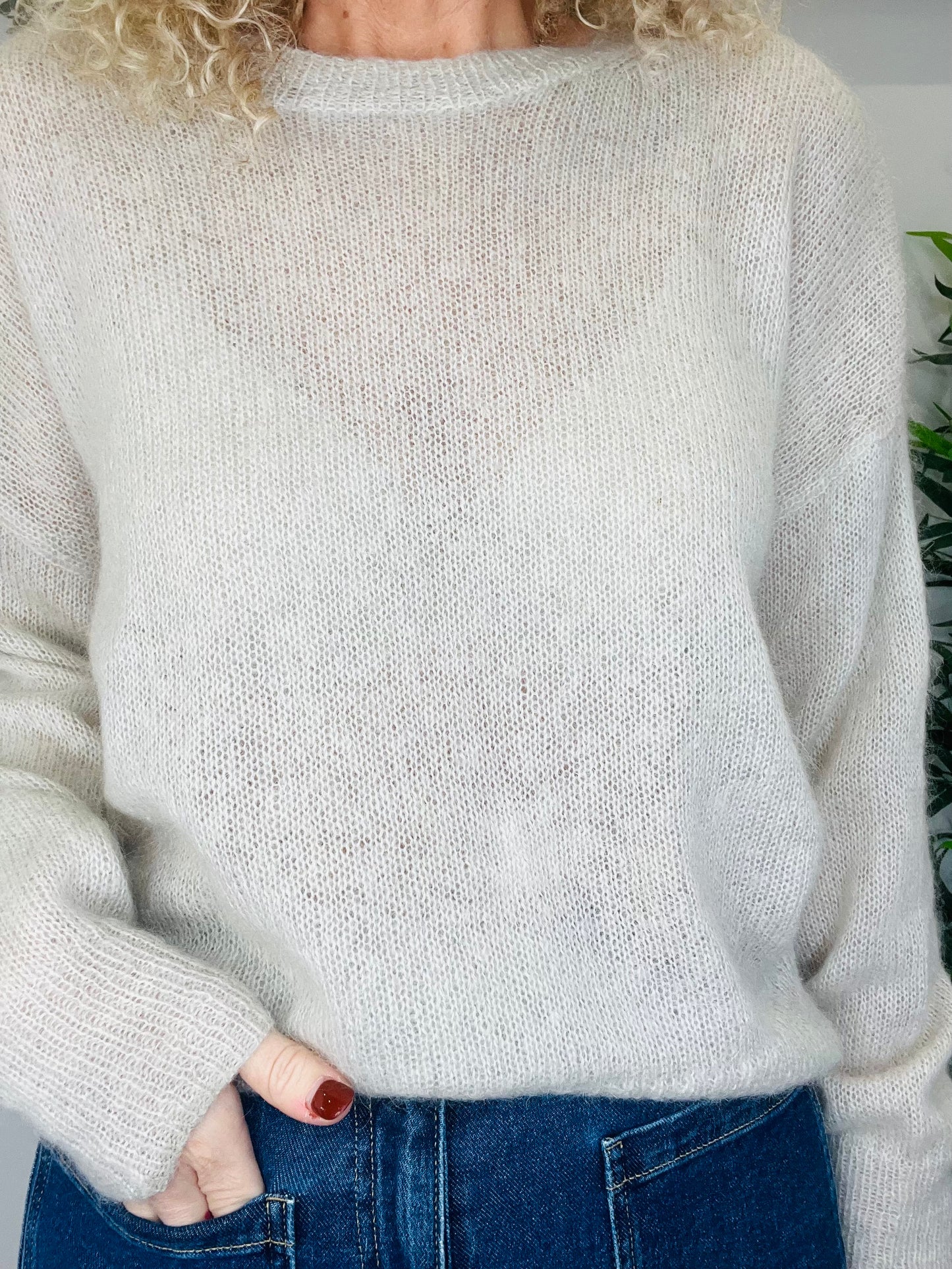 Mohair Jumper - Size 36