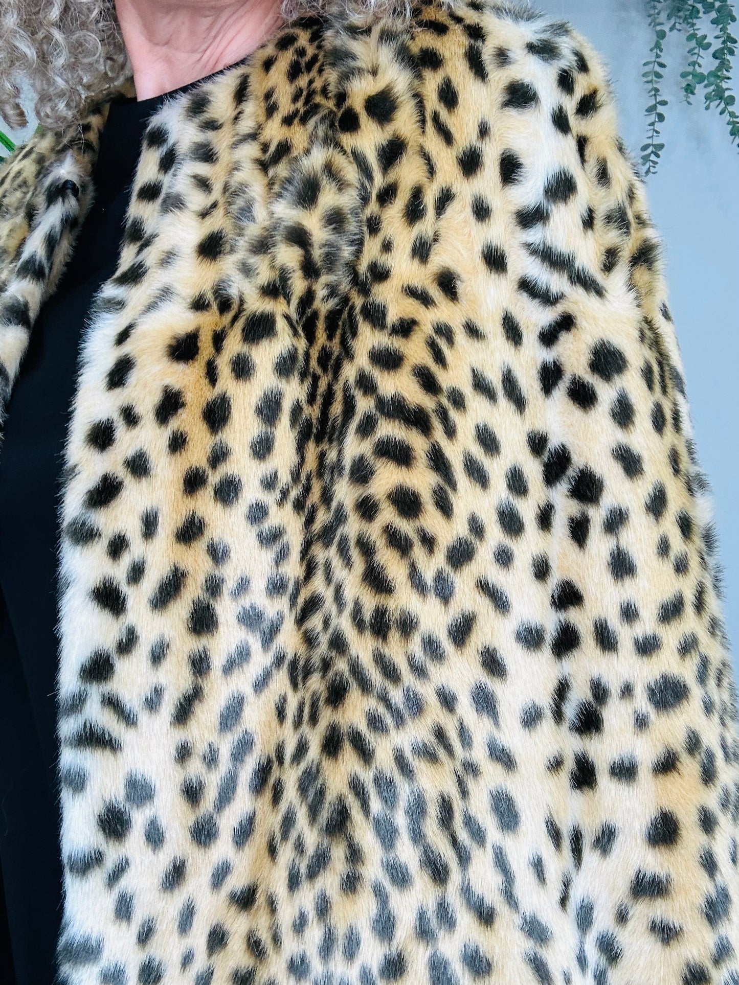 Leopard Print Cape - O/S