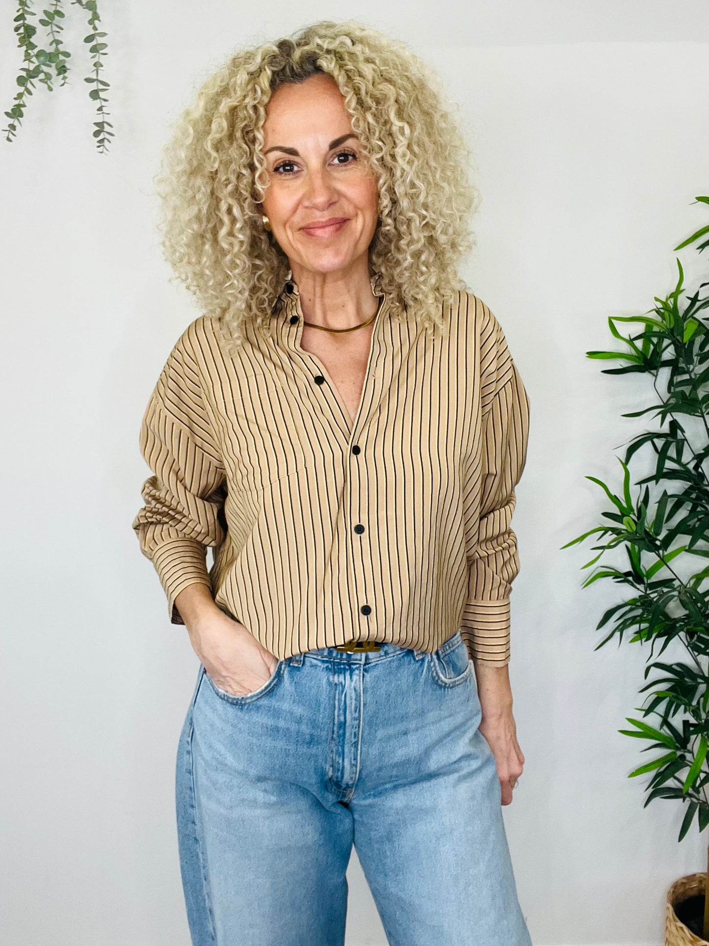 Striped Shirt - Size 10