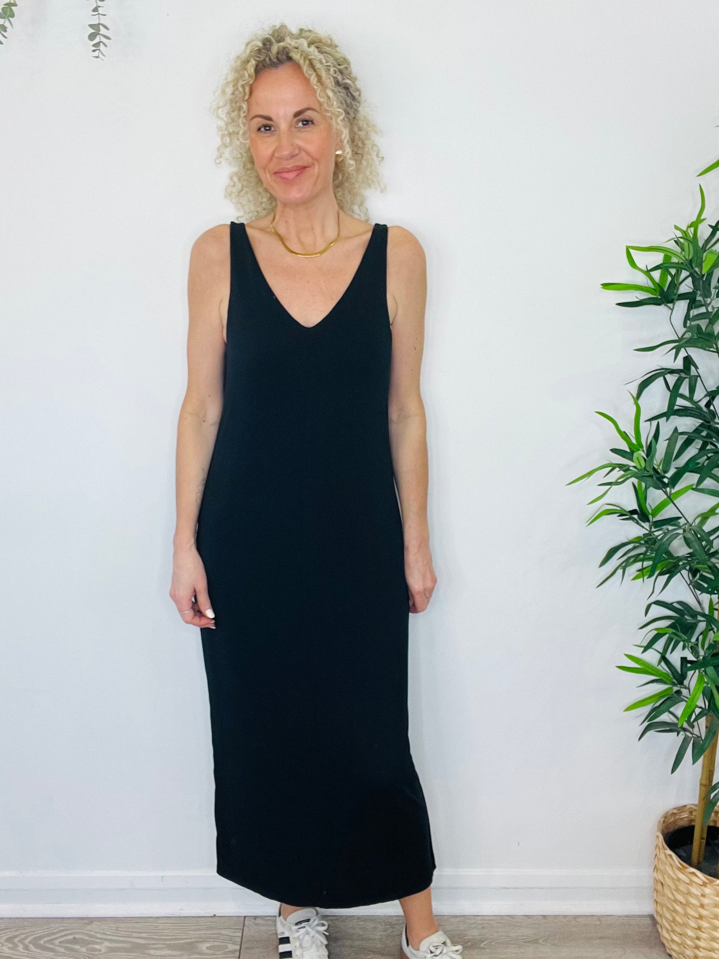 Jersey Maxi Dress - Size M
