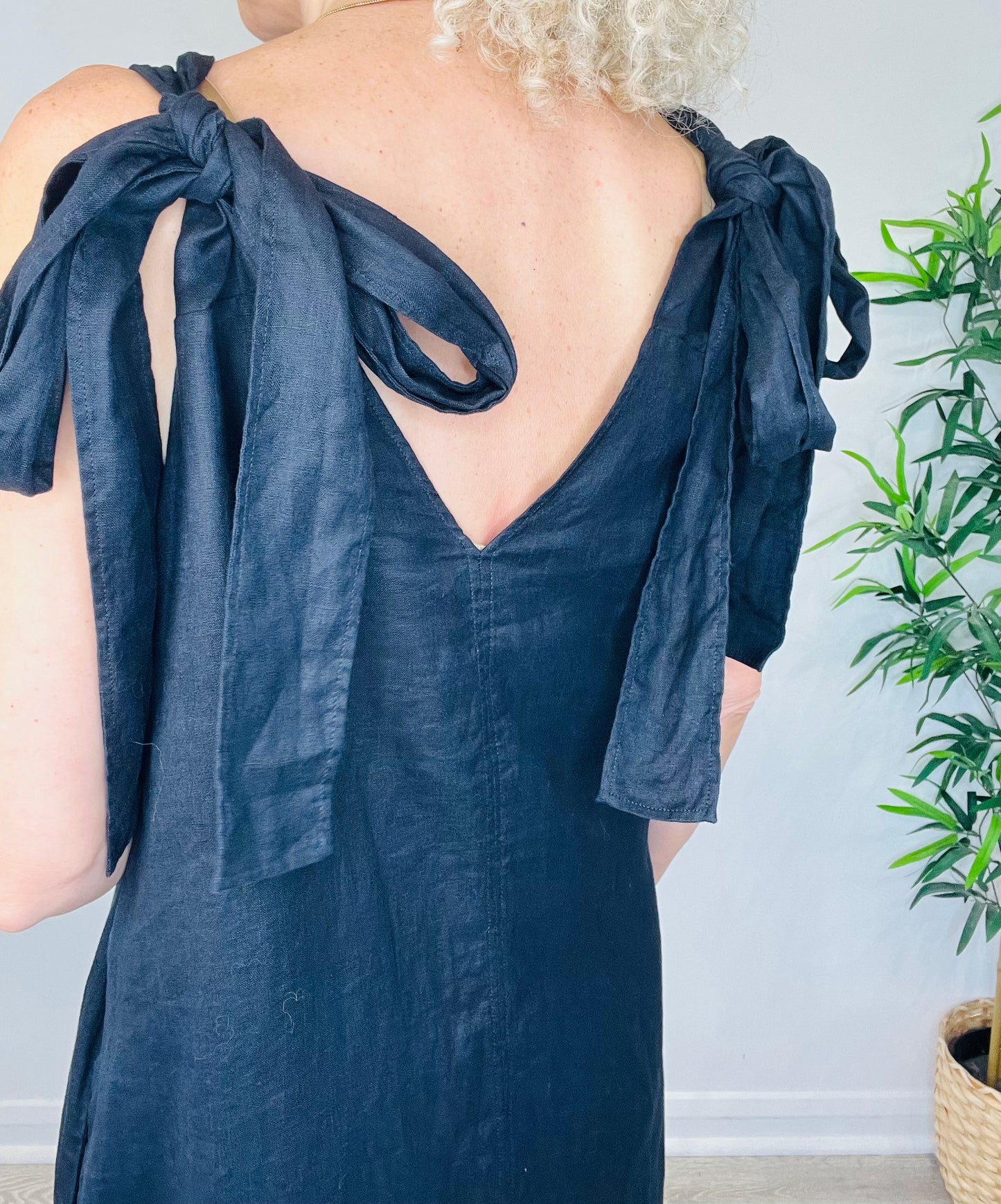 Linen Dress - Size 38