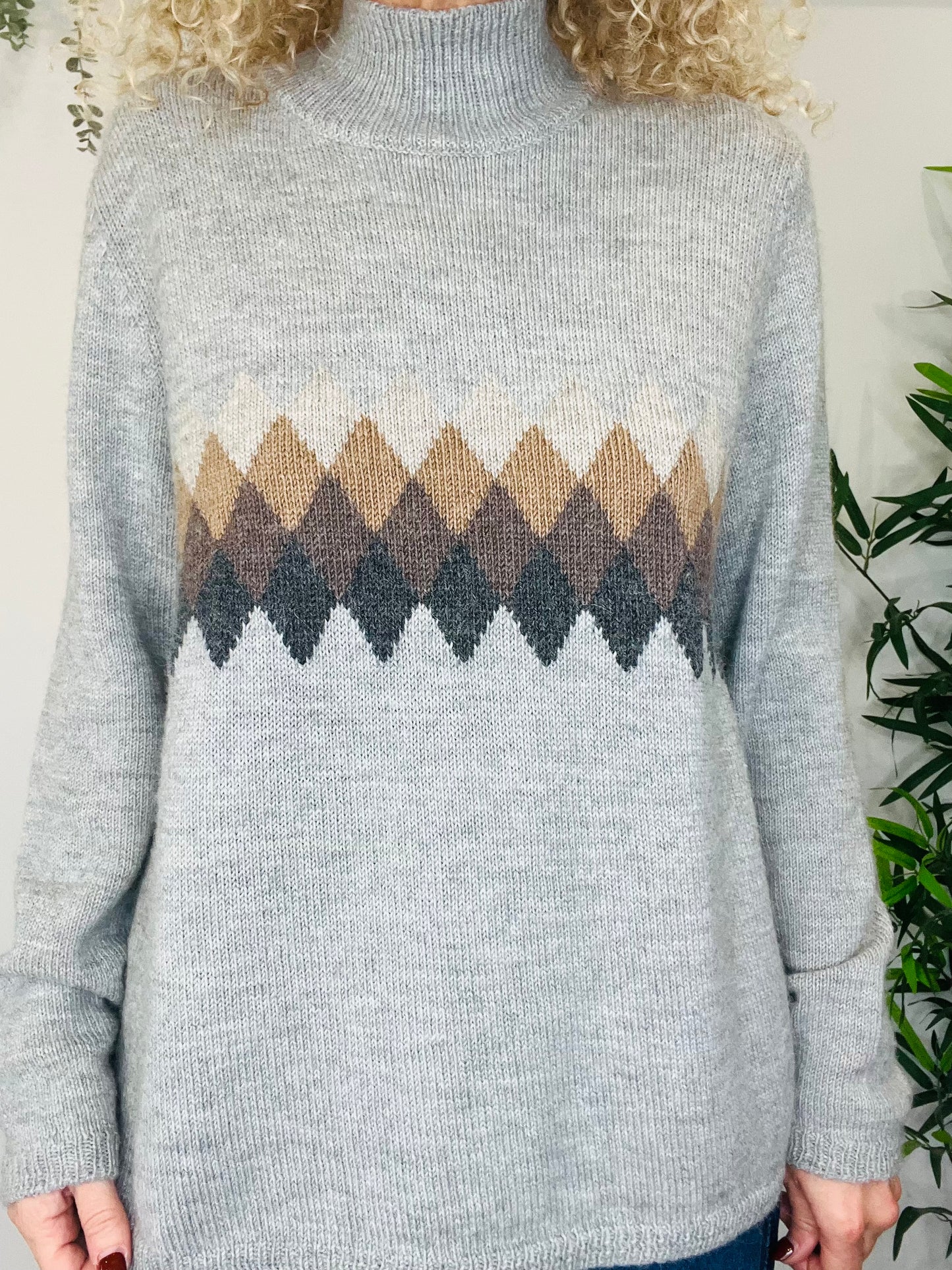 Merino Wool Jumper - Size L