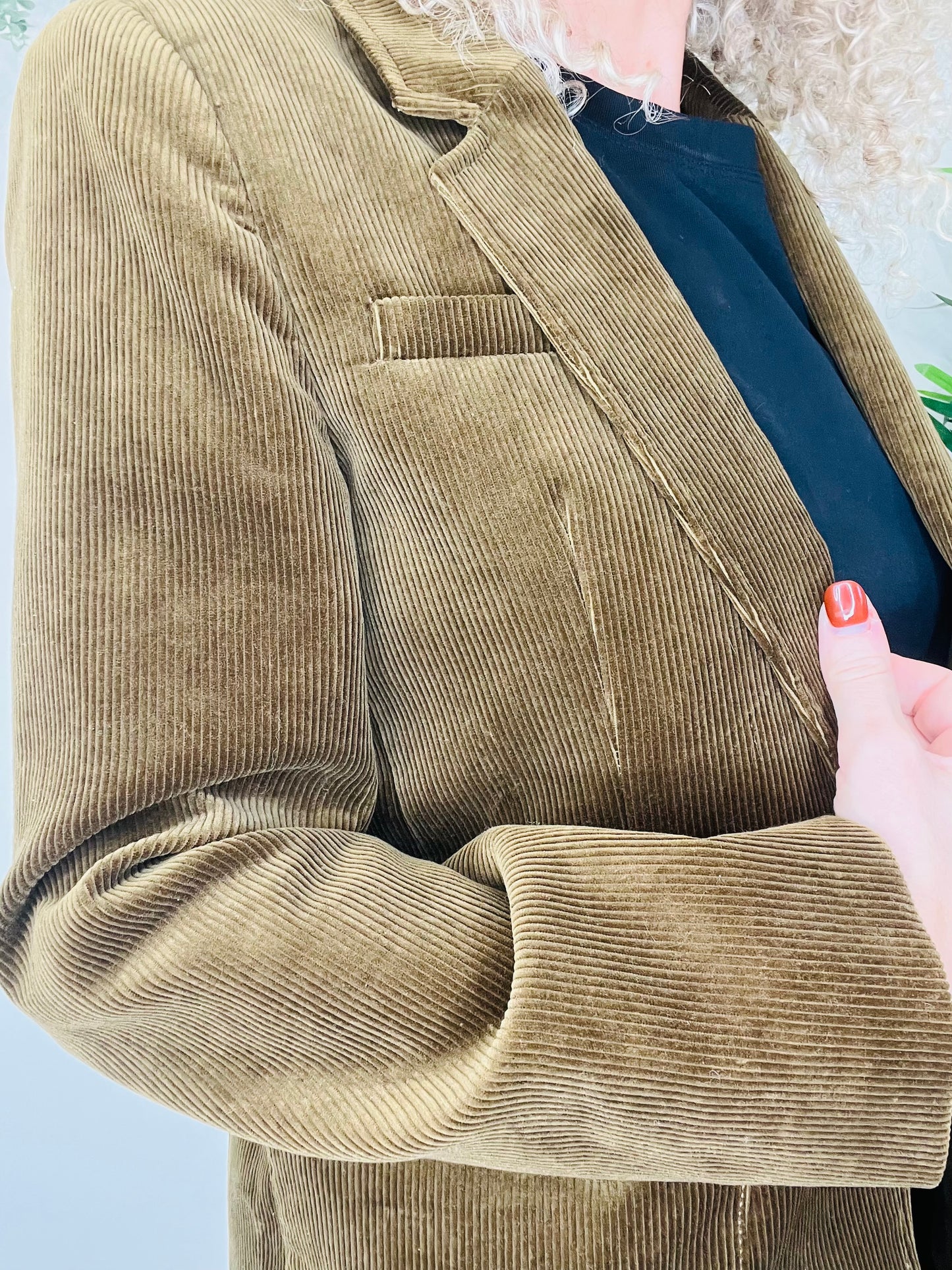 Cord Blazer - Size 10