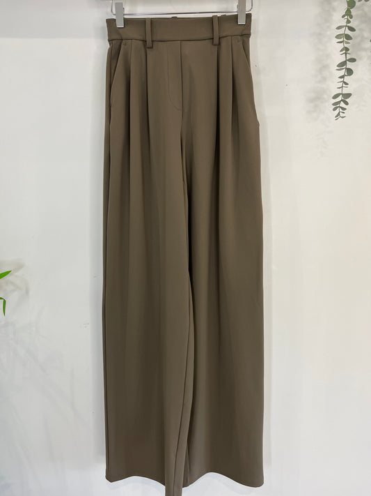 Wide Leg Trousers - Size XXS