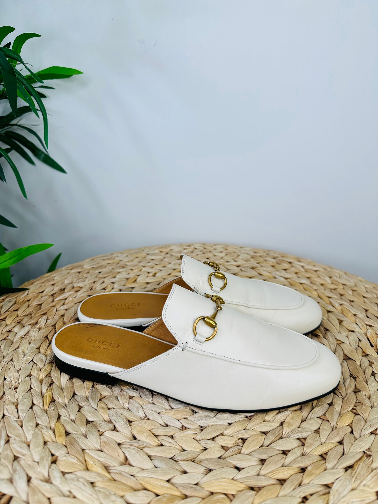 Leather Princetown Loafers - Size 37.5