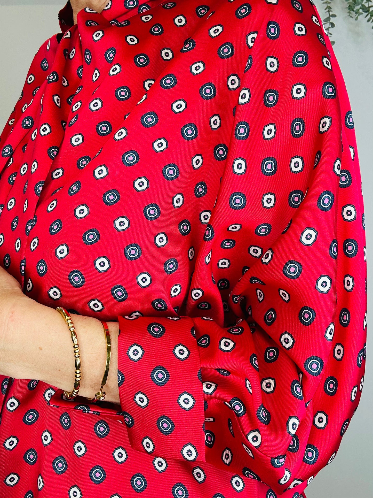 Patterned Blouse - Size 8