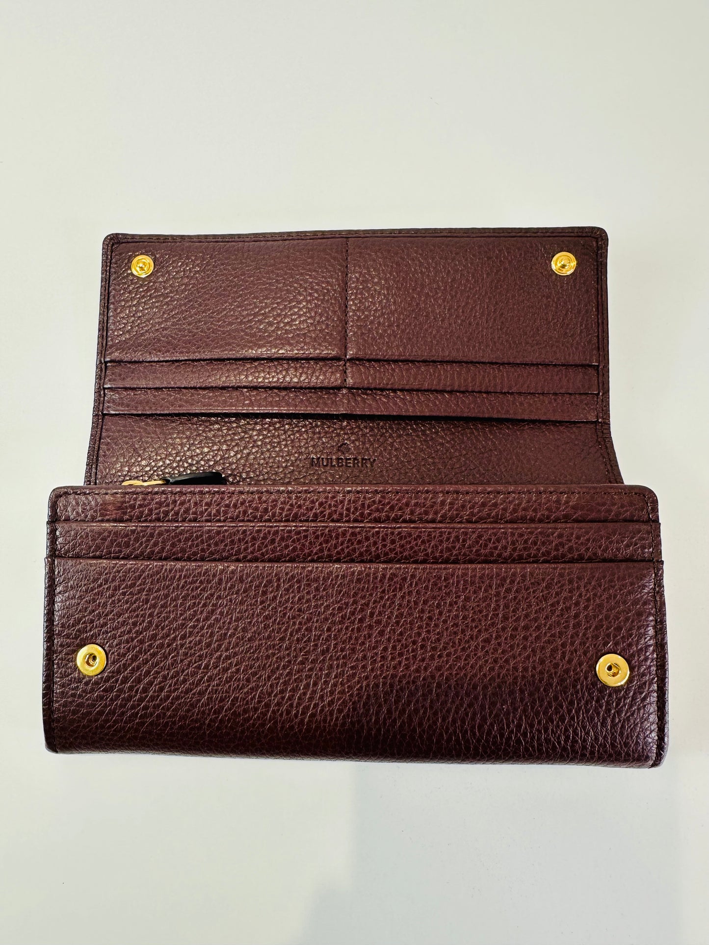 Grained Leather Wallet