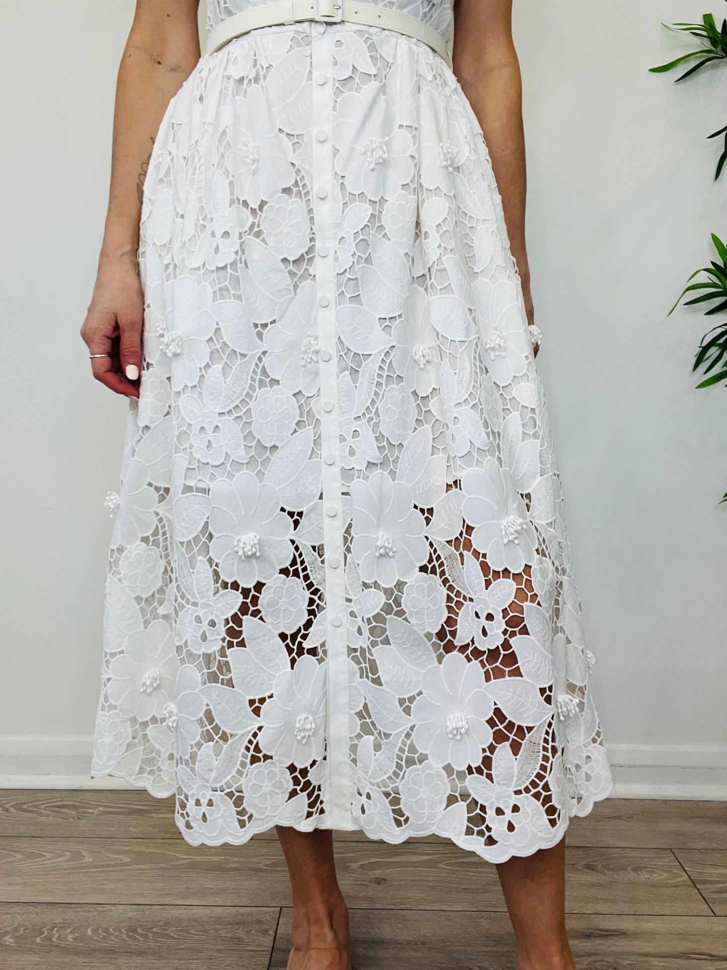 Lace Midi Dress - Size 12