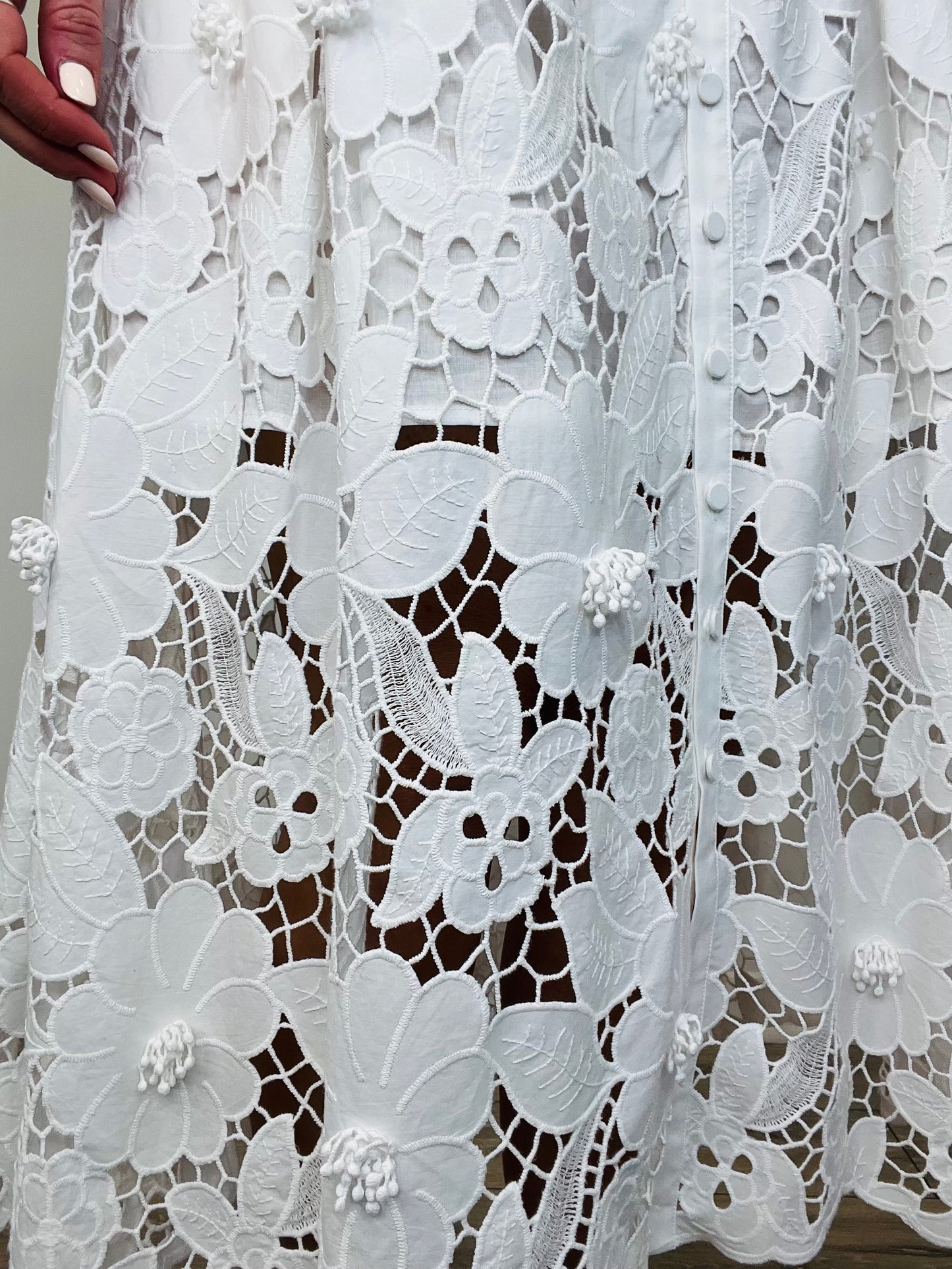 Lace Midi Dress - Size 12