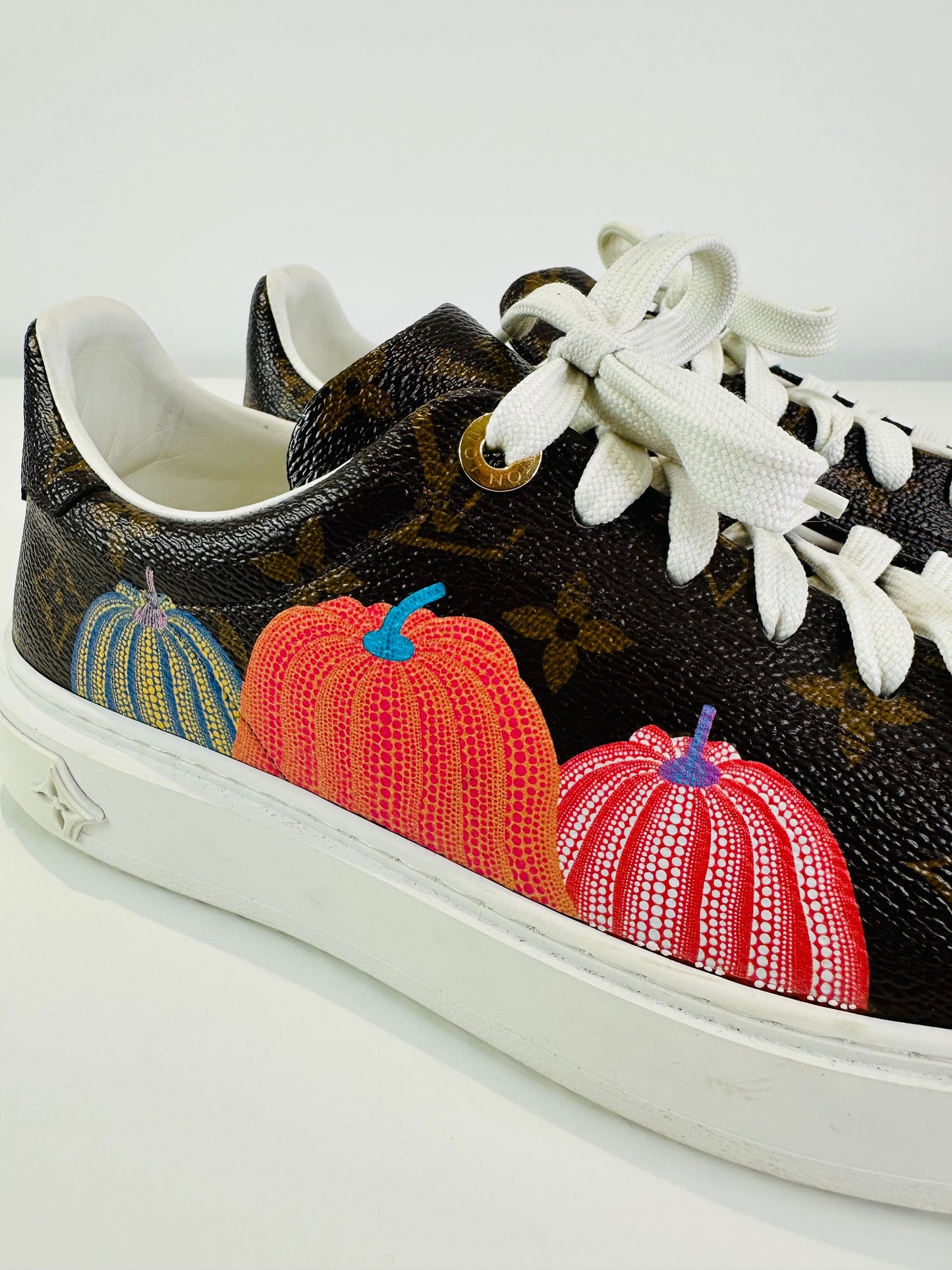 Monogram Pumpkin Trainers - Size 39