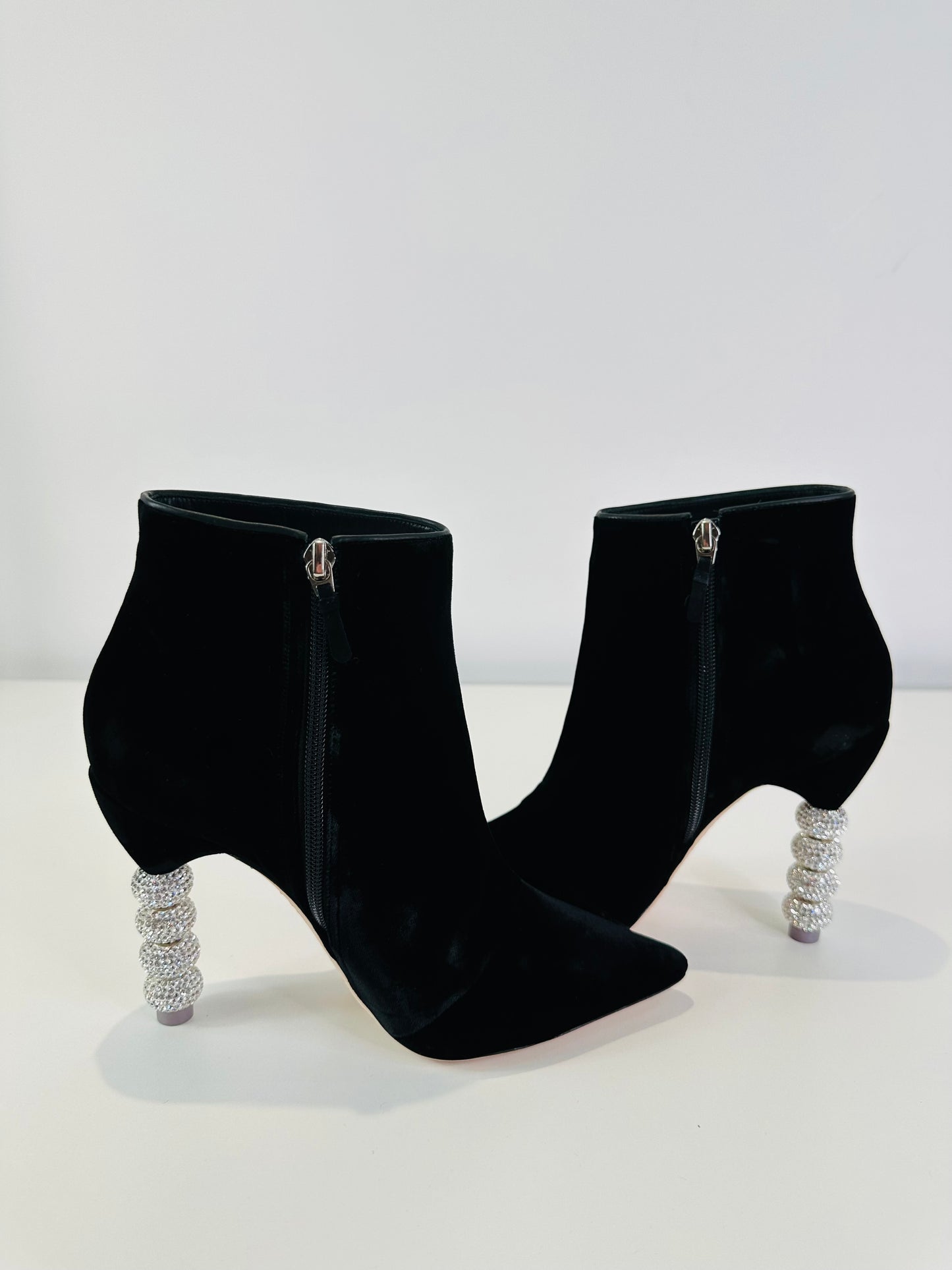 Coco Velvet Boots - Size 39.5
