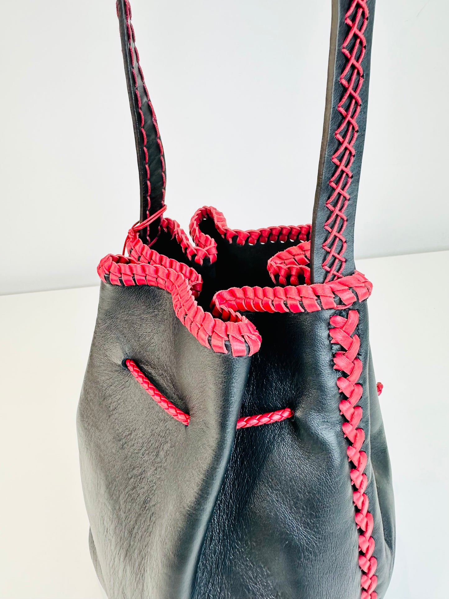 Nirmala Leather Bucket Bag