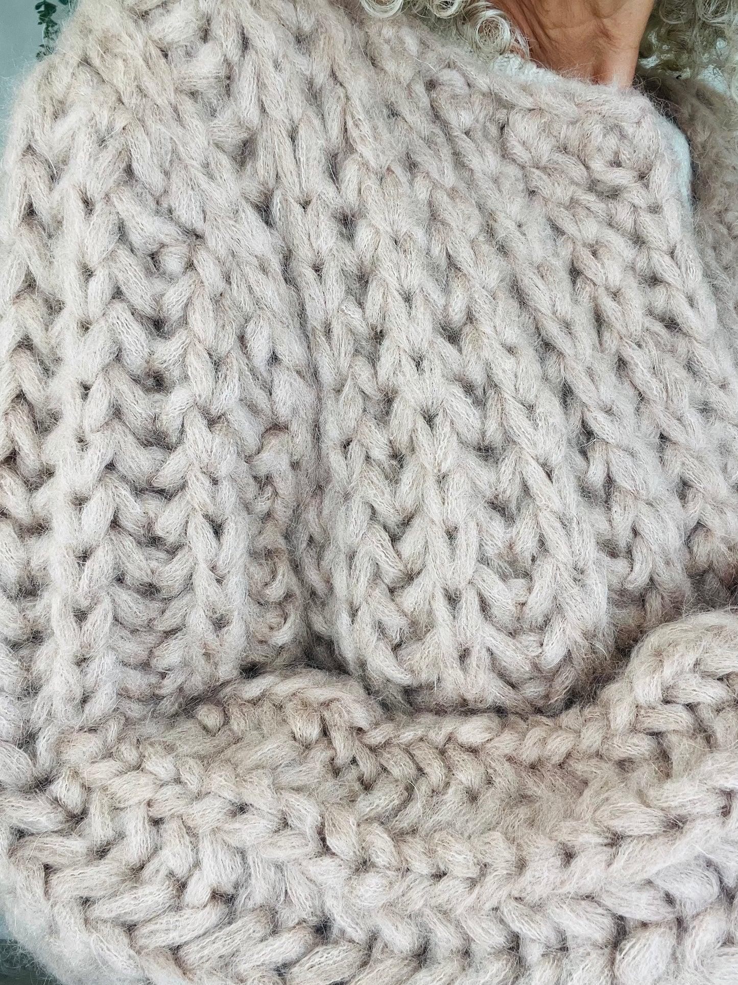 Paloma Chunky Knit Cardigan - Size S