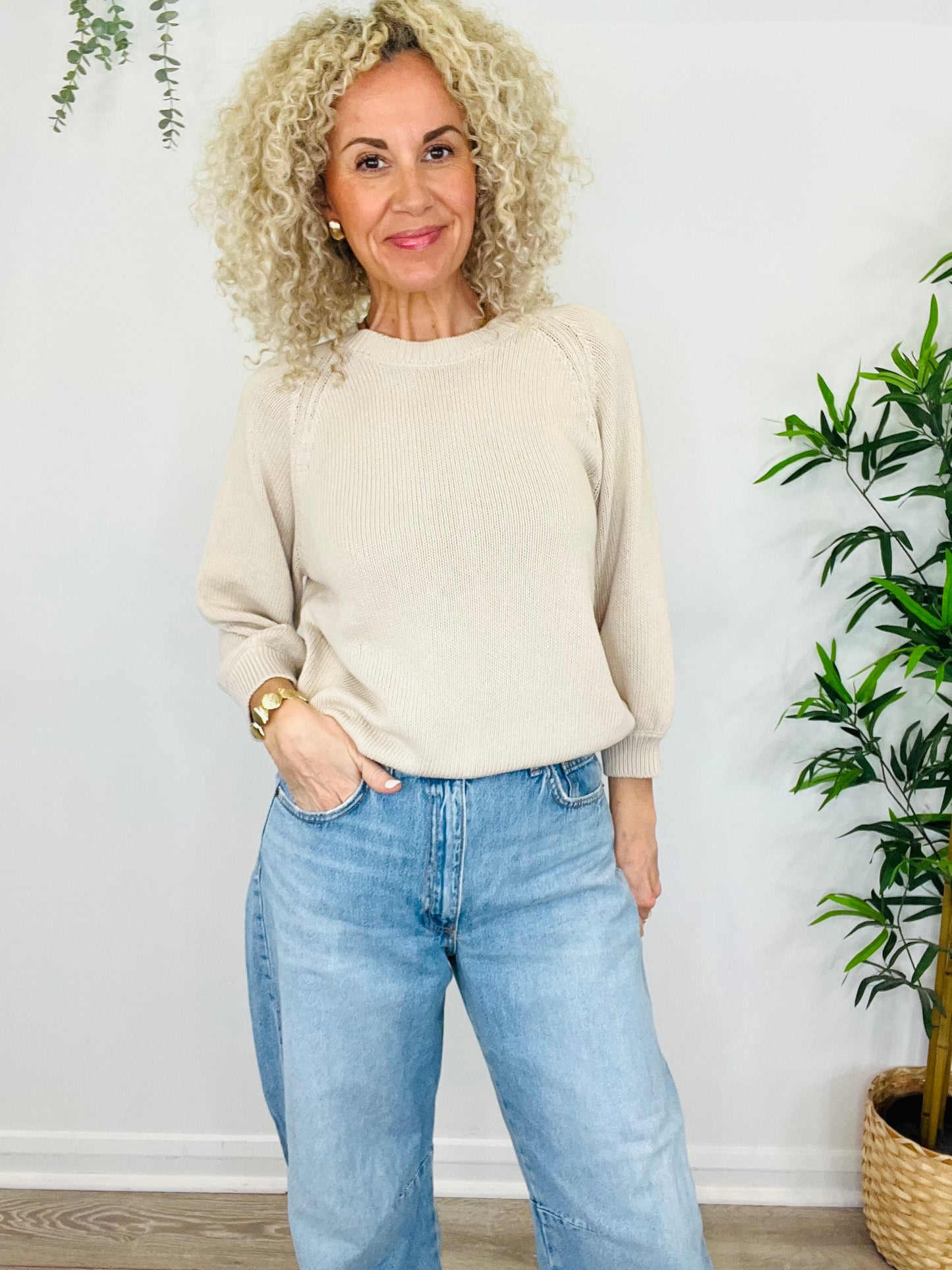 Cotton Jumper - Size L