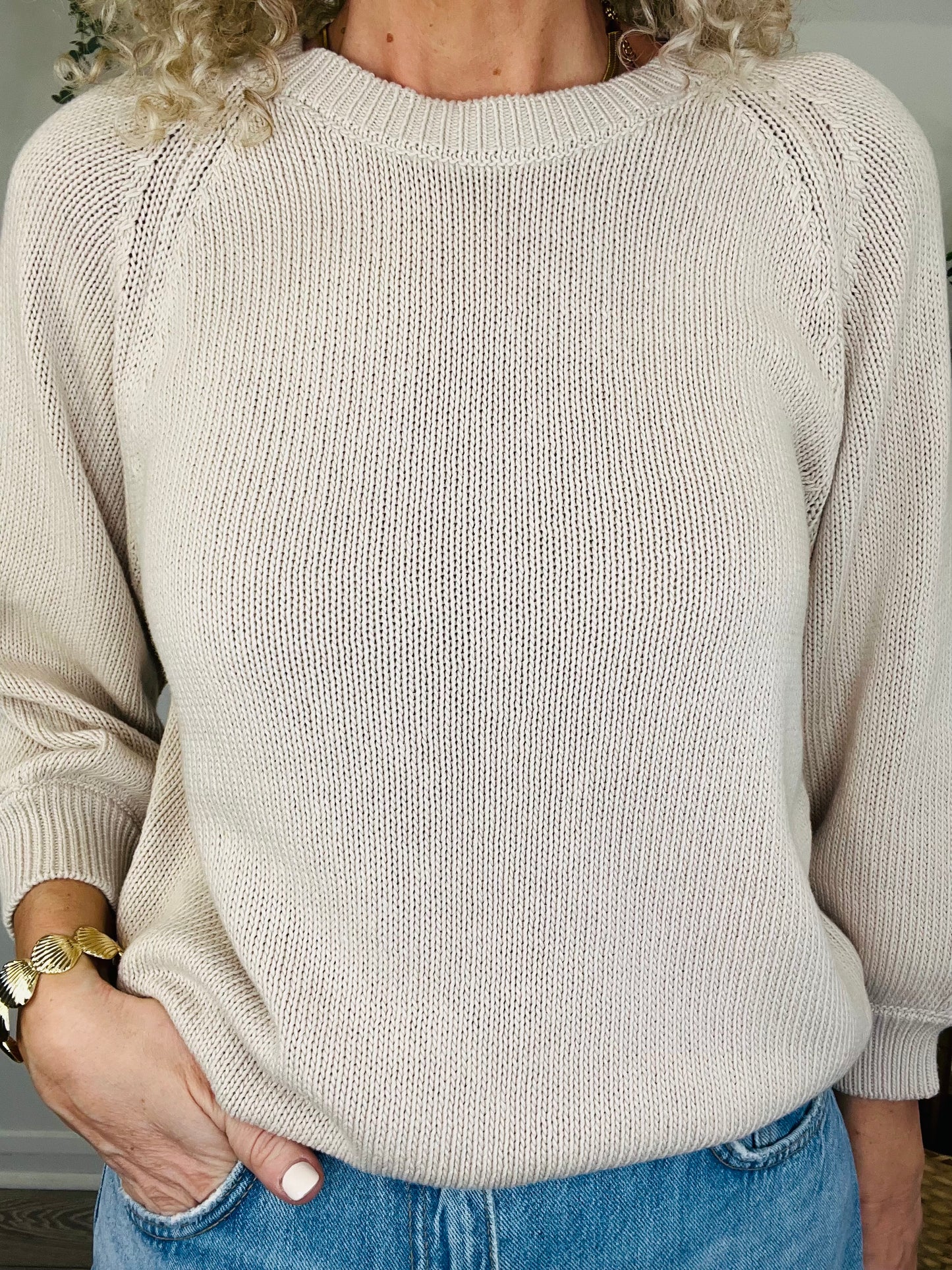 Cotton Jumper - Size L