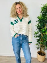 Load image into Gallery viewer, Crochet Knit Jumper - Size 0
