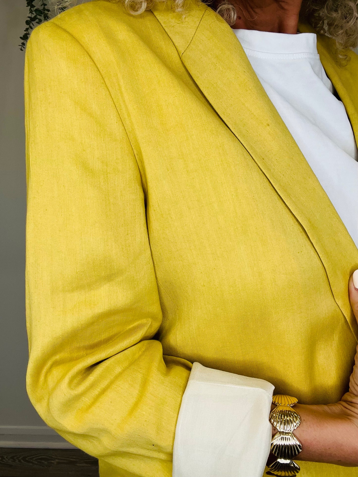 Linen Blazer - Size 12