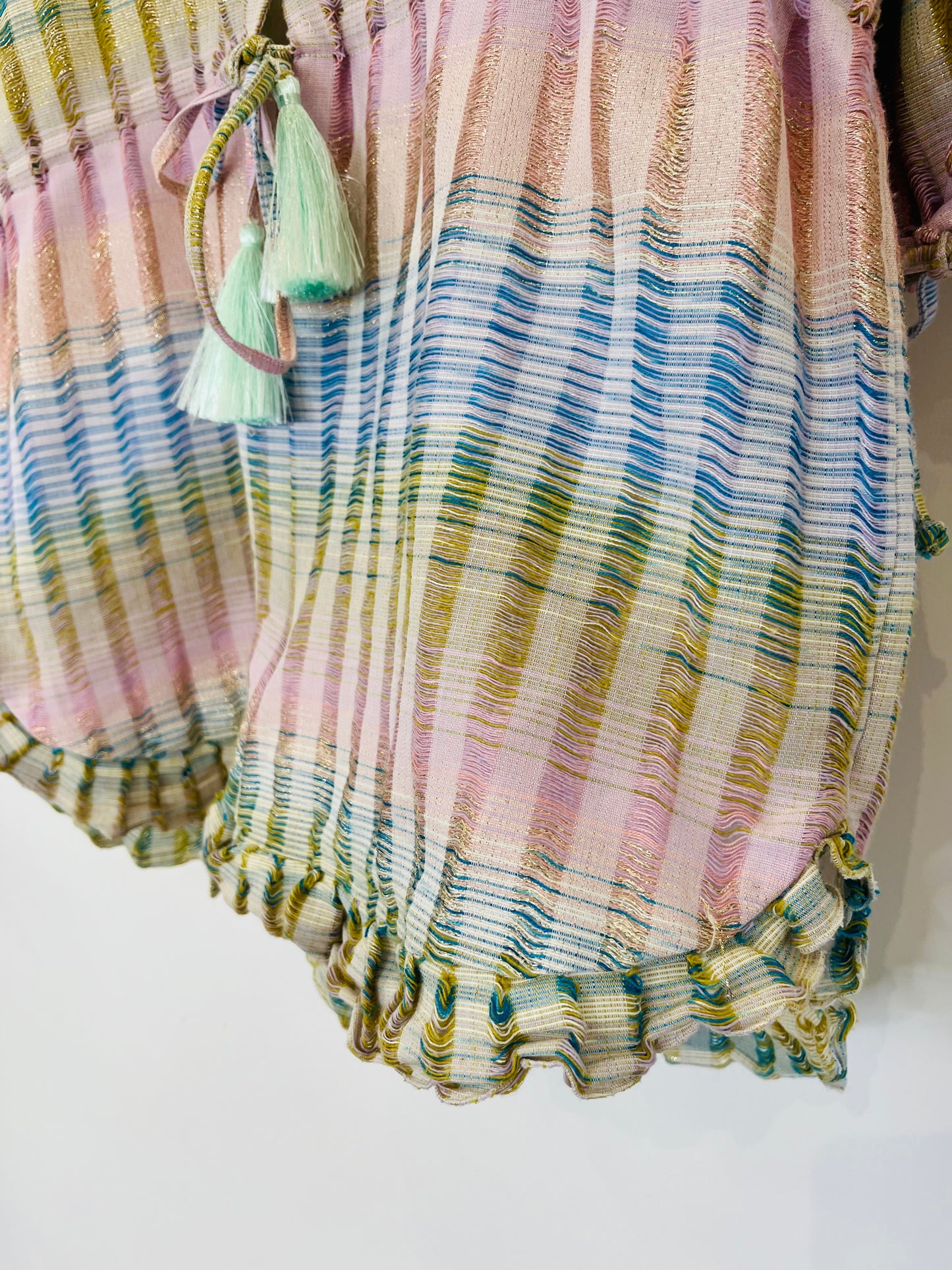 Check Playsuit - Size 3
