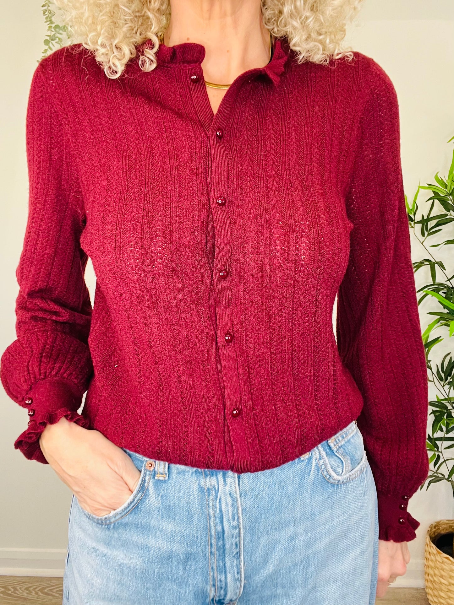 Crochet Cardigan - Size M