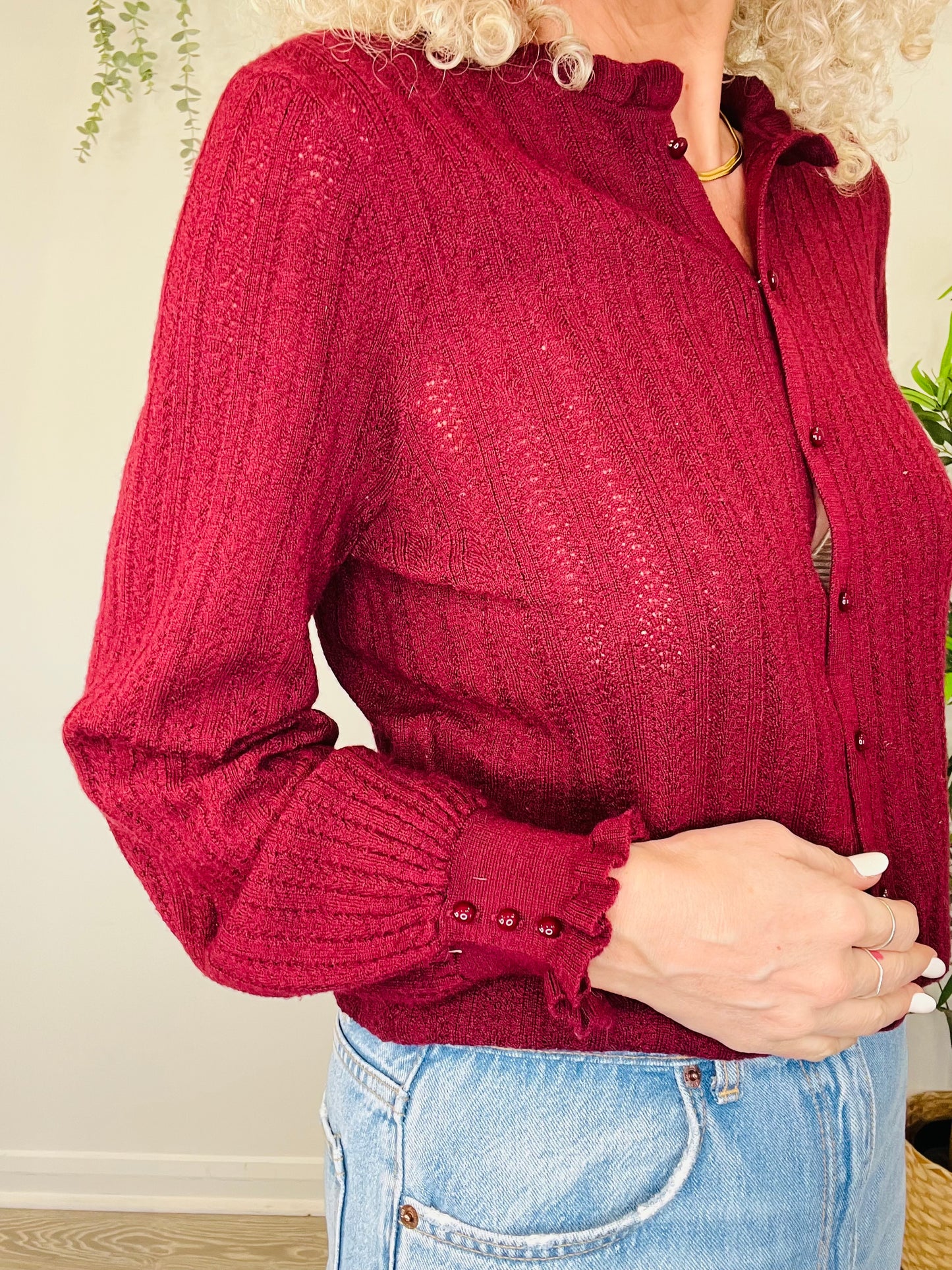Crochet Cardigan - Size M