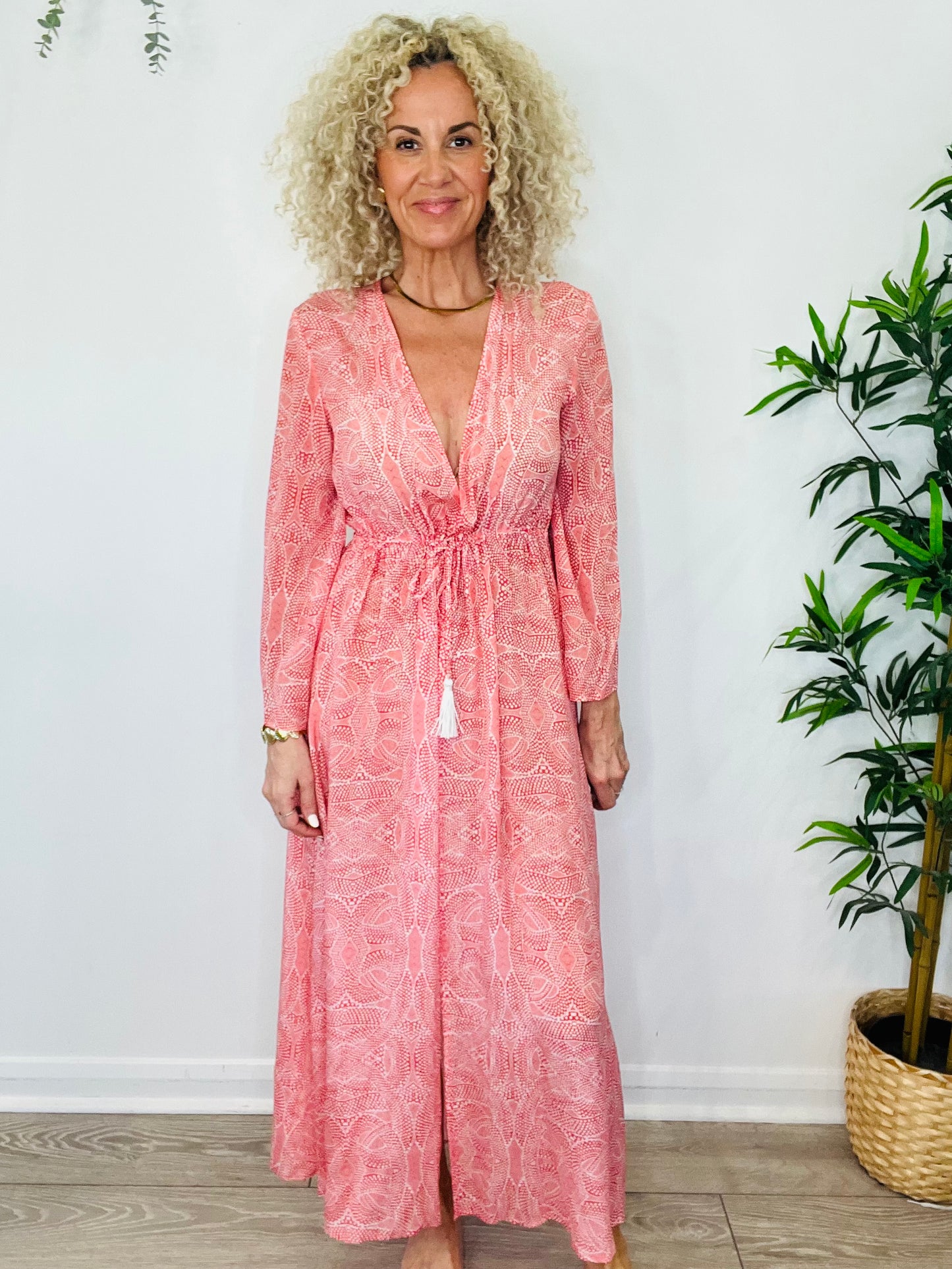 Silk Kaftan - Size M
