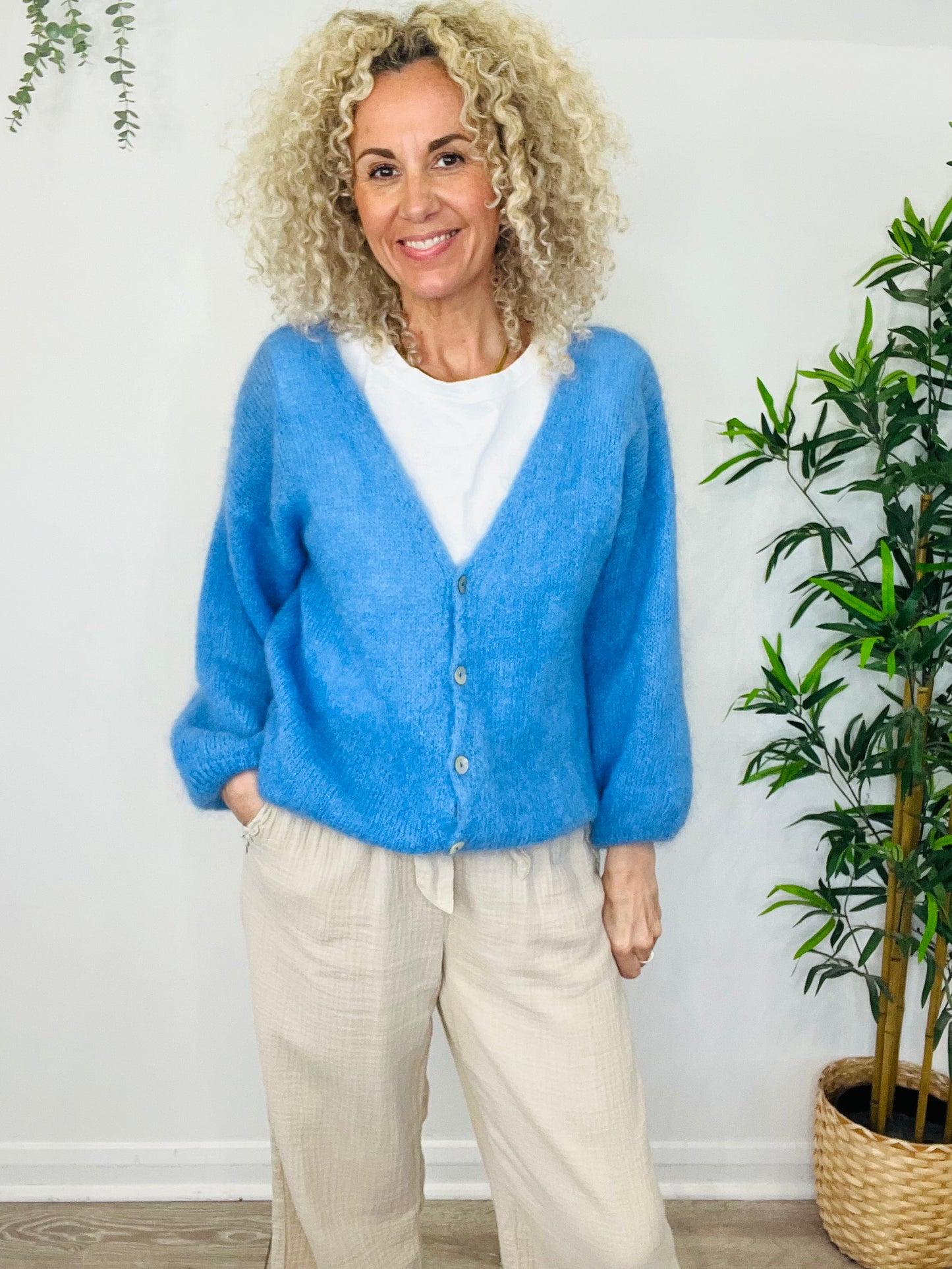 Mohair Cardigan - Size S