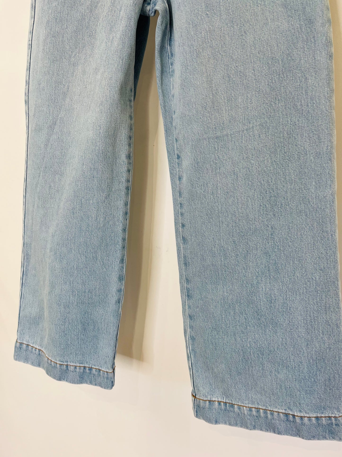 Wide Leg Jeans - Size 38