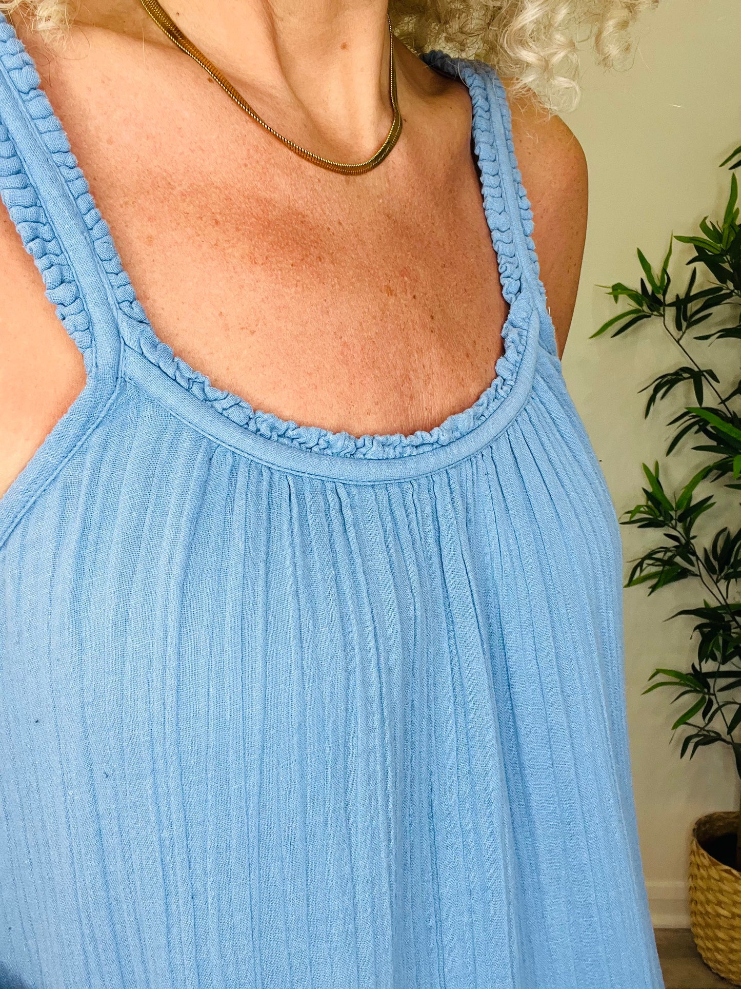 Cheesecloth Sundress - Size M